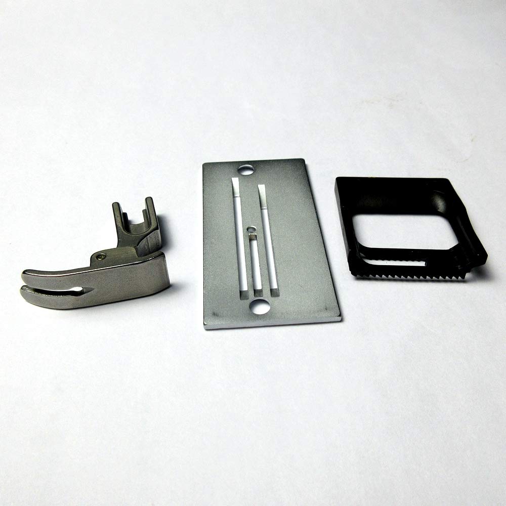 Zig Zag Piedino per macchine da cucire Singer (adattatori stretti) 446371 metallo a scatto