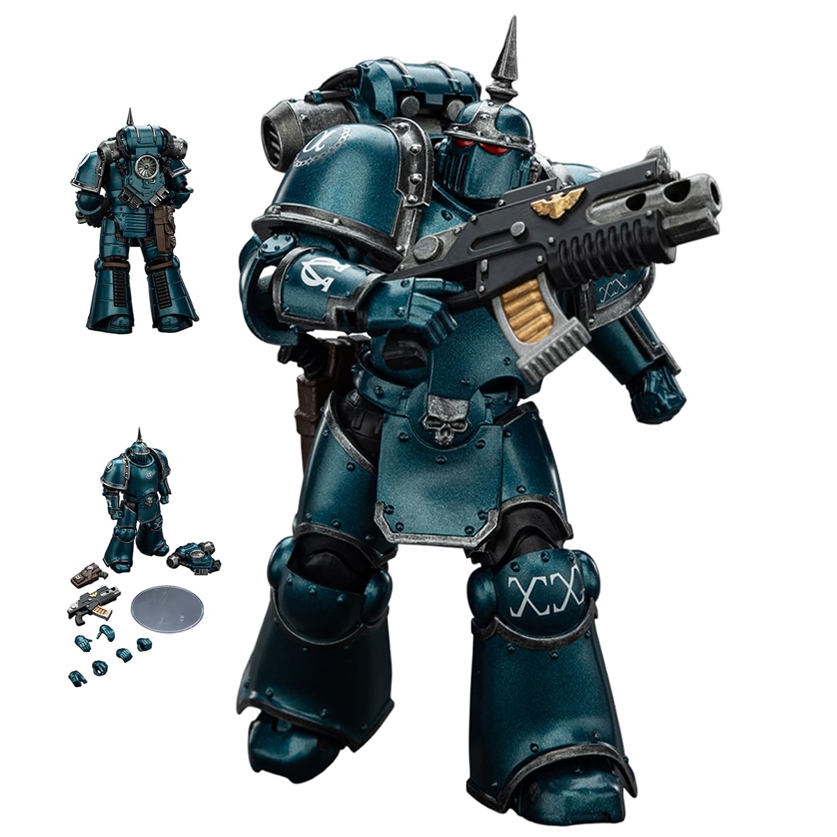 JOYTOY WARHAMMER アルファ・レギオン三点セット Amazon.com: JOYTOY Warhammer The Horus Heresy Alpha Legion MKIII