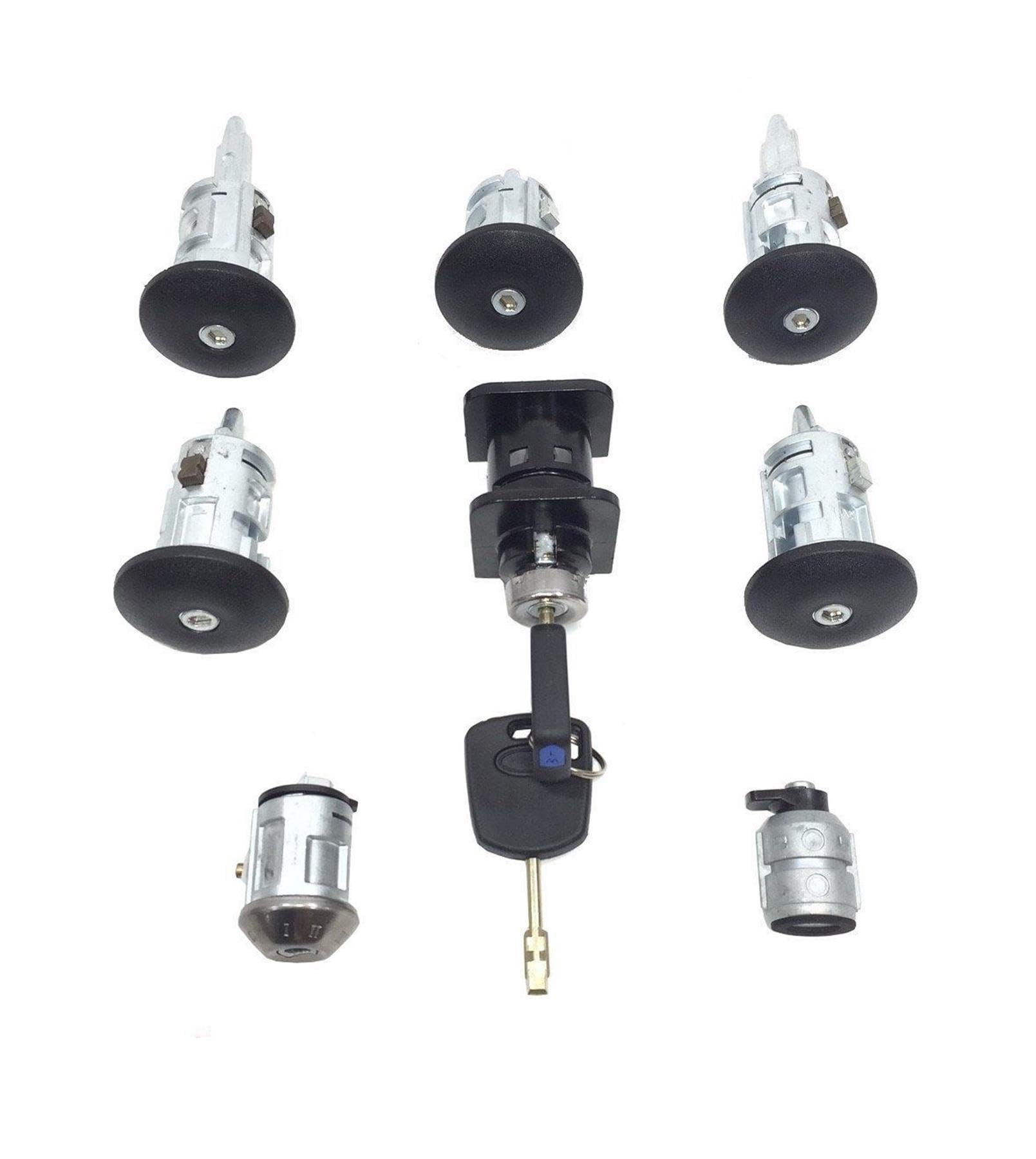 Tpuk Lock Set for Transit Connect 2002-2007 with Bonnet Fuel Door Lock 4425134