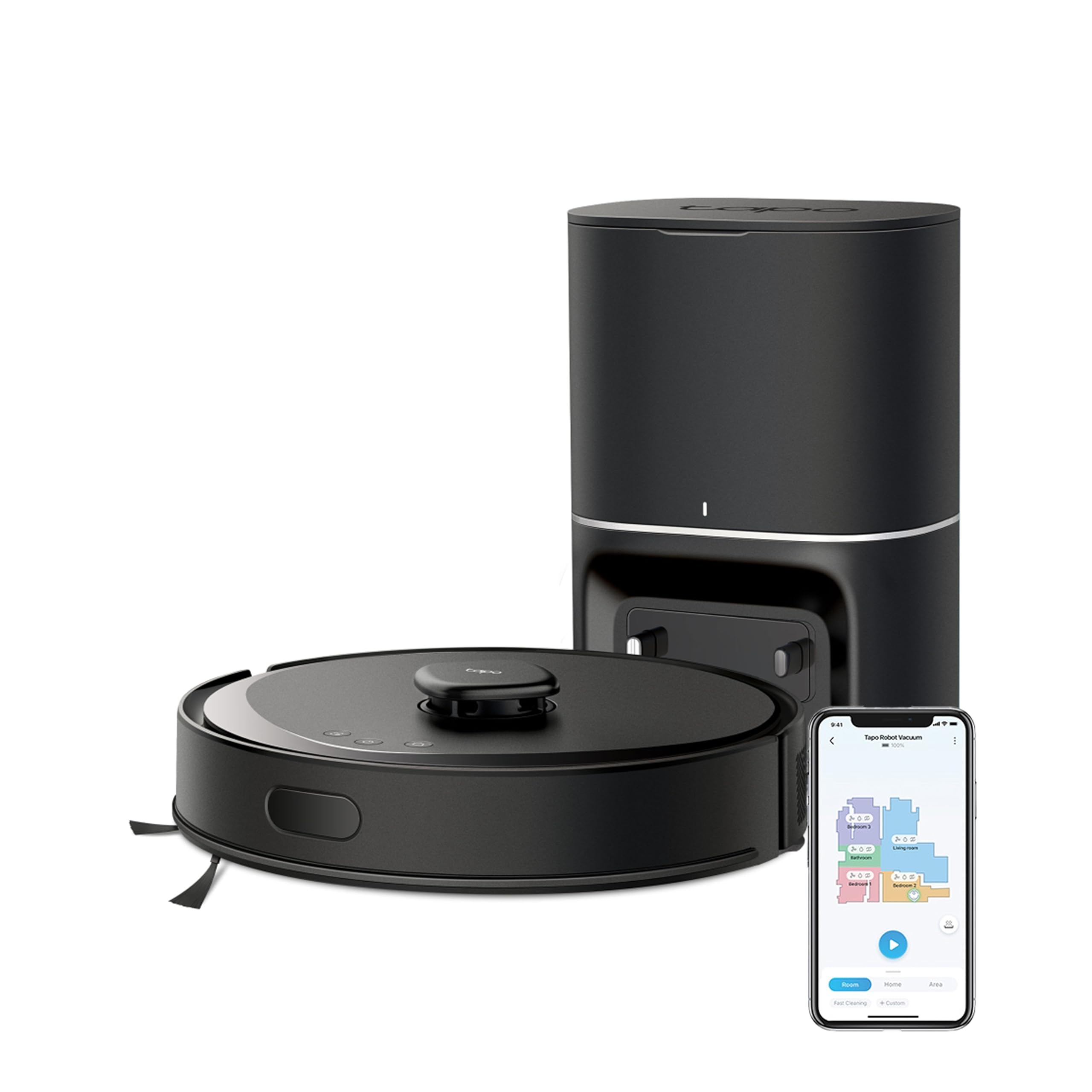 掃除機・クリーナー TP-Link Tapo RV30 Max Plus Aspirador e esfregão robô TP-Link Tapo RV30 Max Plus, navegação