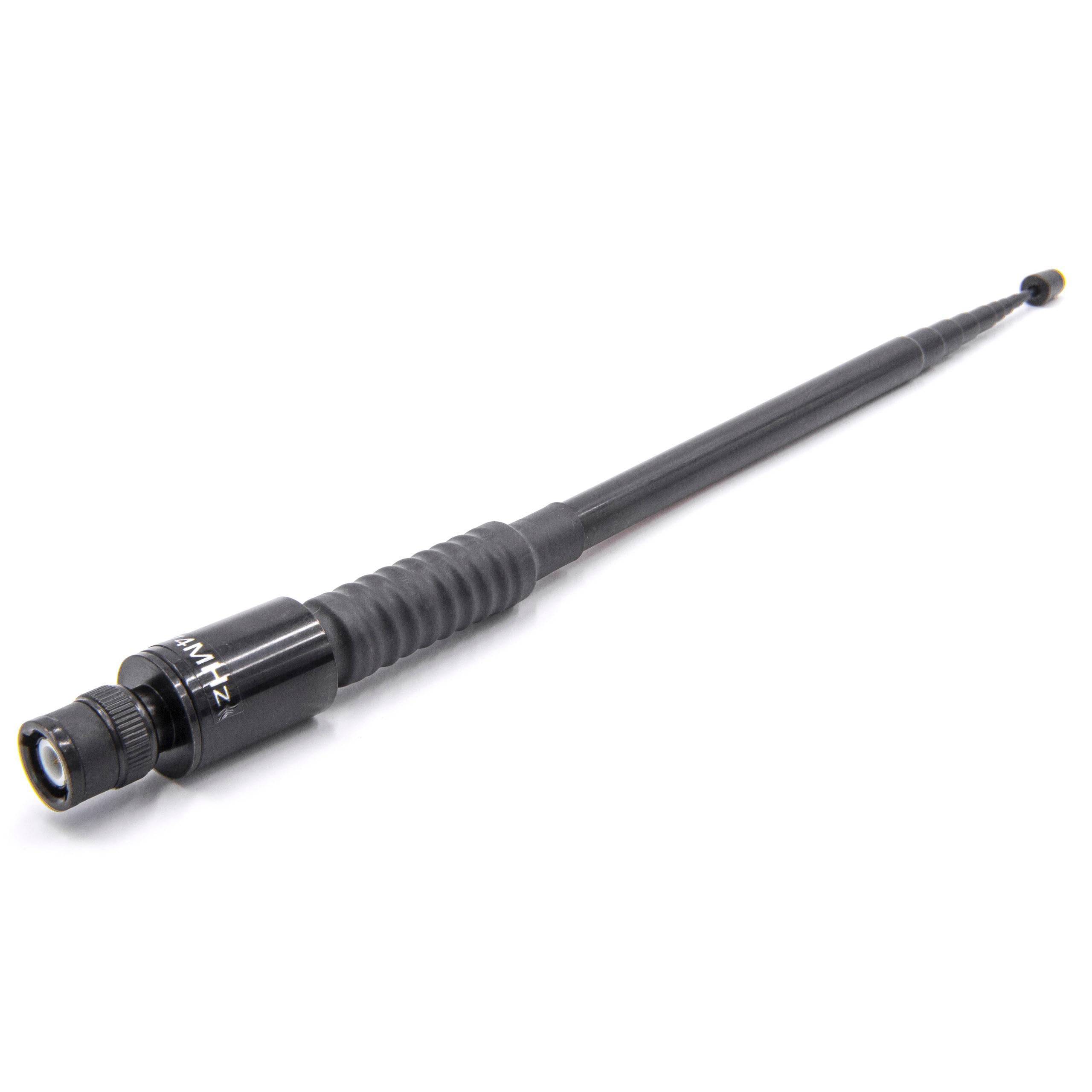 Vhbw Universal-Antenne Mit BNC-Stecker – Ausziehbar 24-138 Cm, Für Funkgeräte Wie Yaesu