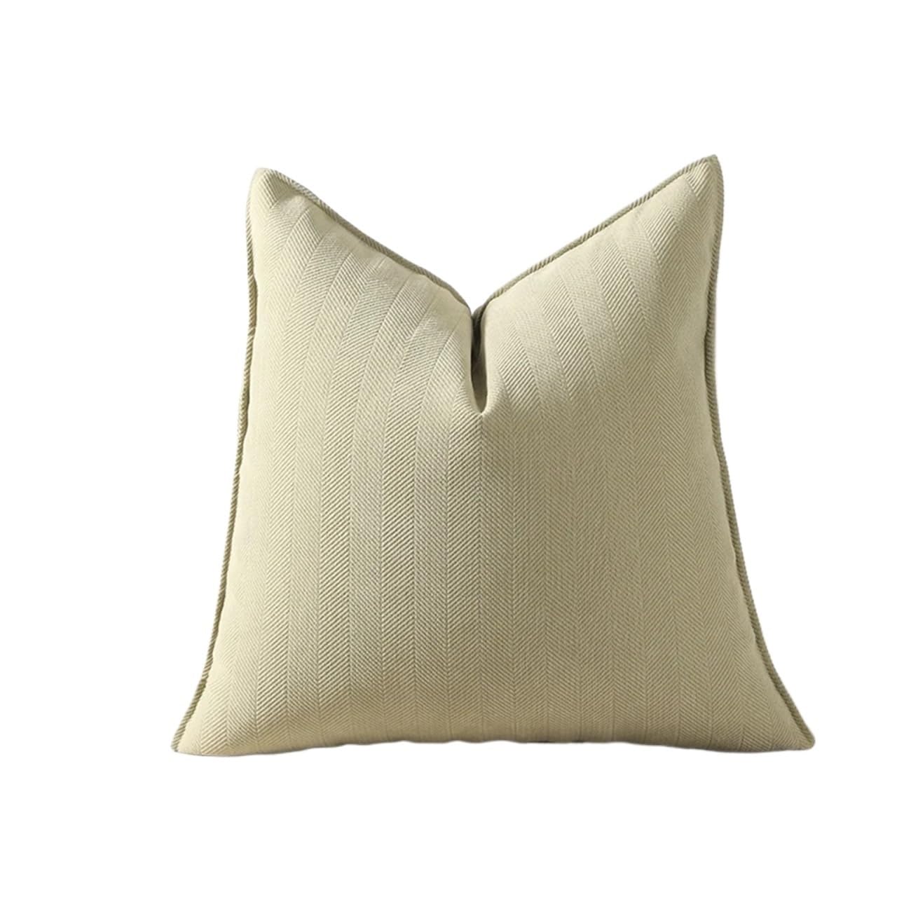 Housses de coussin en chenille douce 2 pièces 40x40cm pour canapé de salon