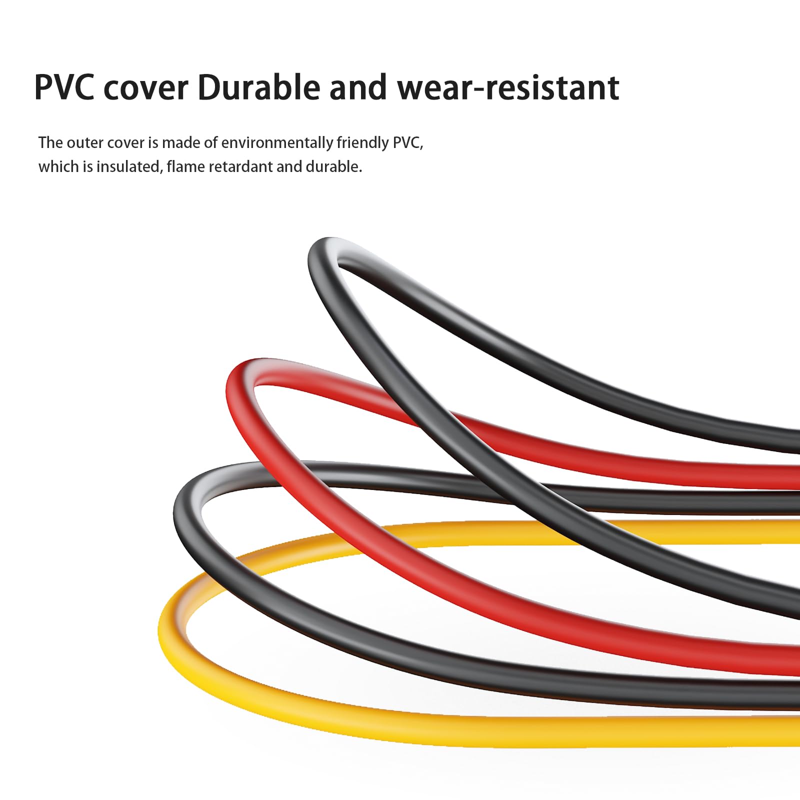 Y-Kabeladapter, 4-poliger Molex auf Dual-SATA, 4-poliger IDE Molex auf 15-polige Buchse, Dual-SATA-Strom-Splitter-Adapter, 17,8 cm, 3 Stück
