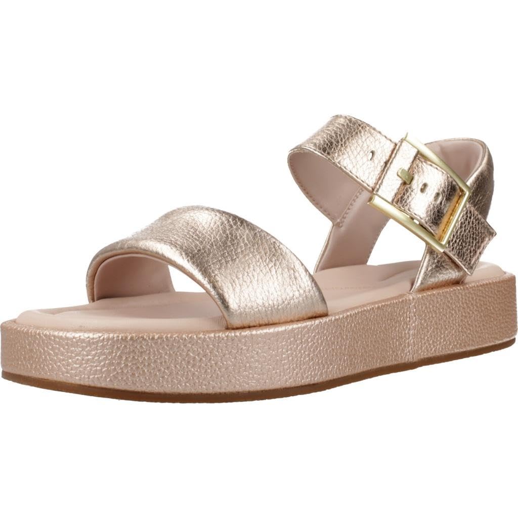 Clarks Alda Strap Womens Copper Metallic, 8
