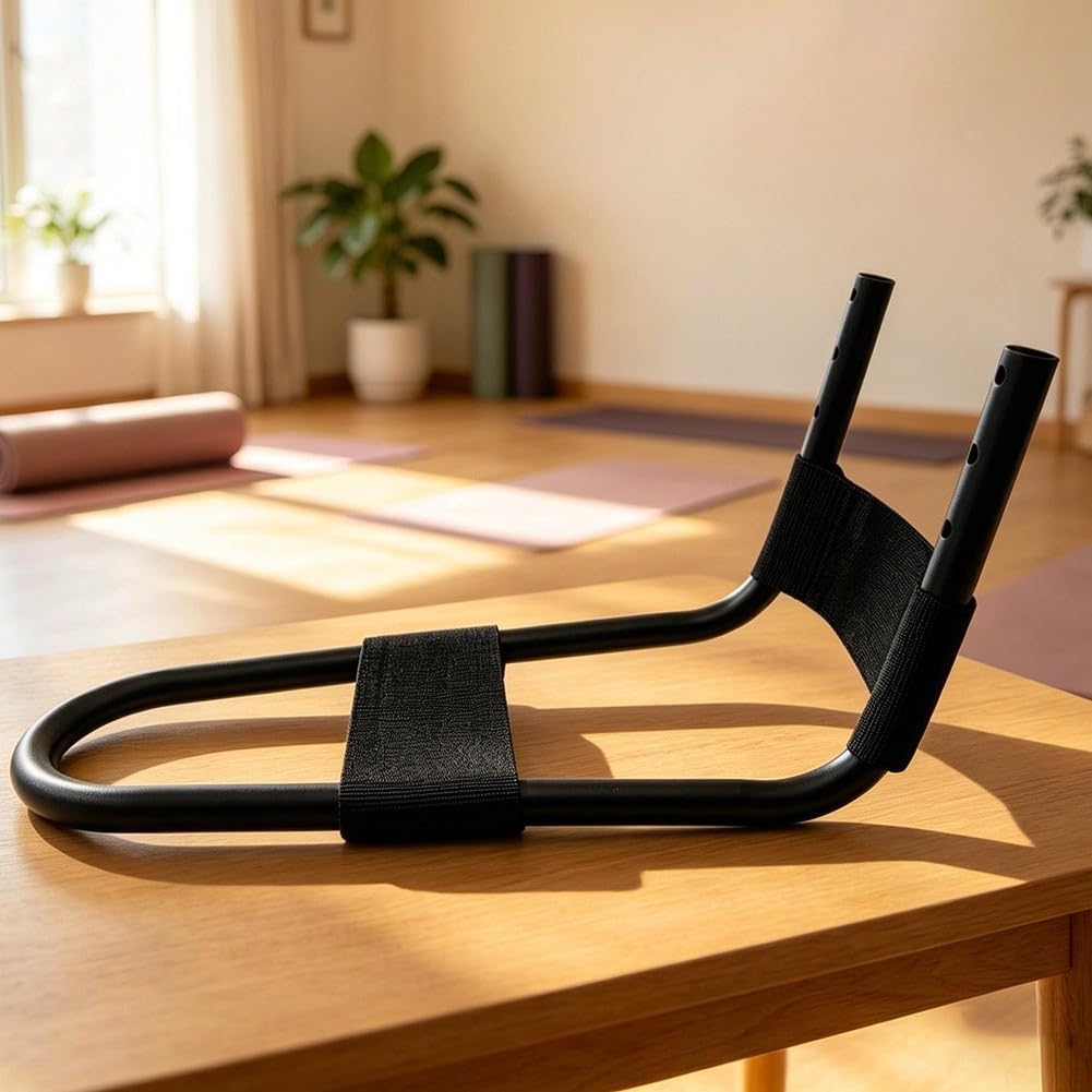 Bein Dehngerät für Hamstrings und Knieextension zur Verbesserung der Flexibilität von Hüfte, Wade und unterem Rücken, verstellbares Stretch-Tool mit gepolstertem Kissen für Yoga,