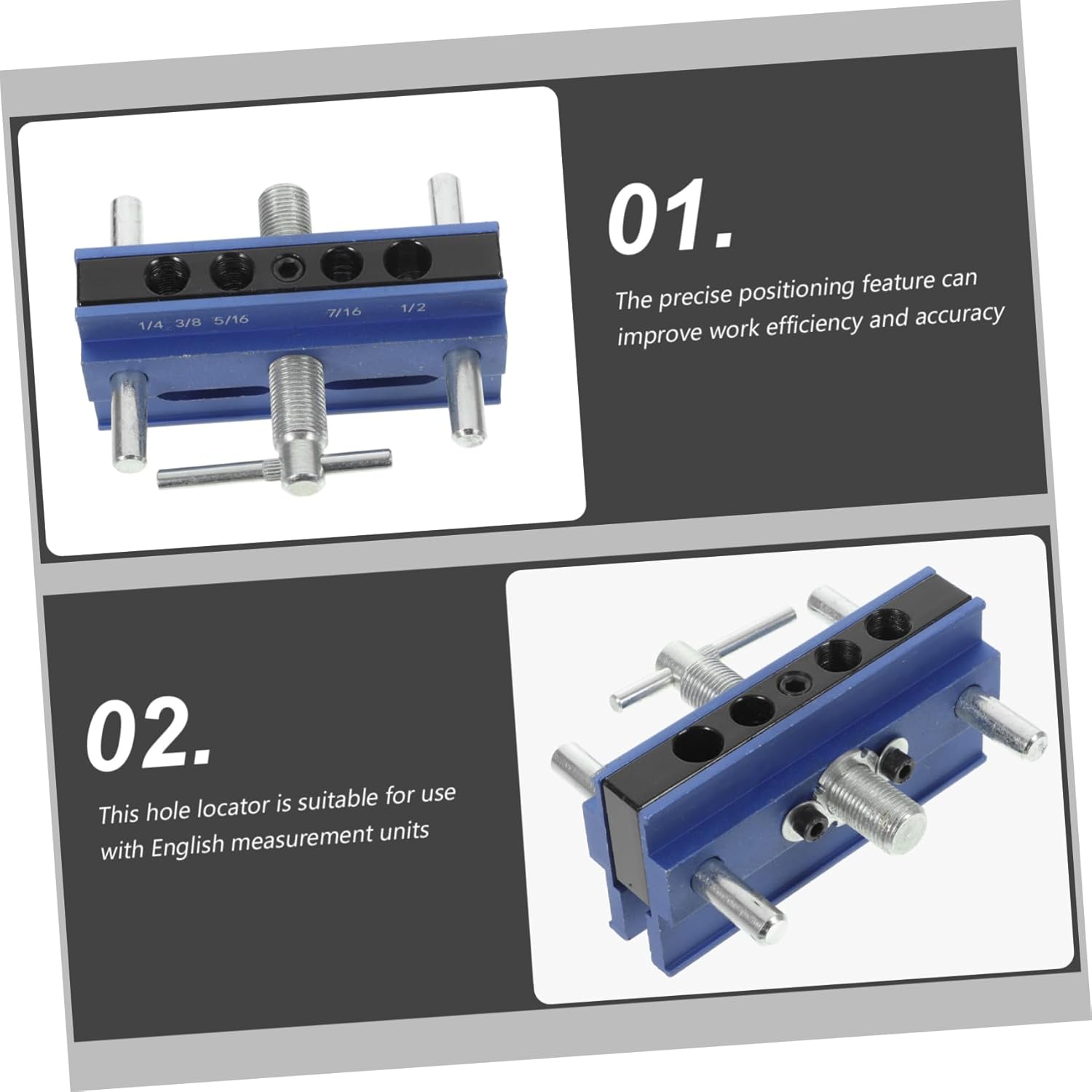 1set Pocket Hole Drill Tool for Accurate Woodworking Essential Accessory for Projects and Professional Carpentry