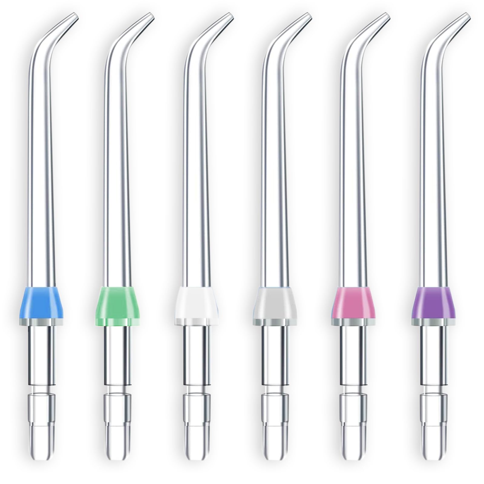 Flosser Replacement Tips for Waterpik Water Flosser,Plaque Seeker Replacement Tips Compatible with Waterpik Water Flossers and Other Brand Oral Irrigators