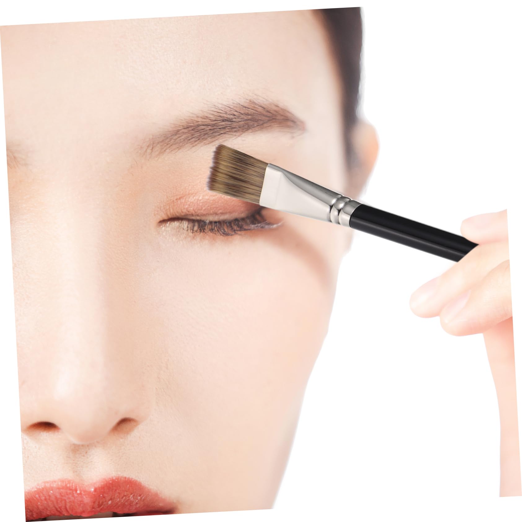 Didiseaon 5pezzi Pennello Fondotinta Portatile Per Trucco Pennello Per Miscelazione Cosmetico Con Setole Morbide e Dense Per Donne e Ragazze