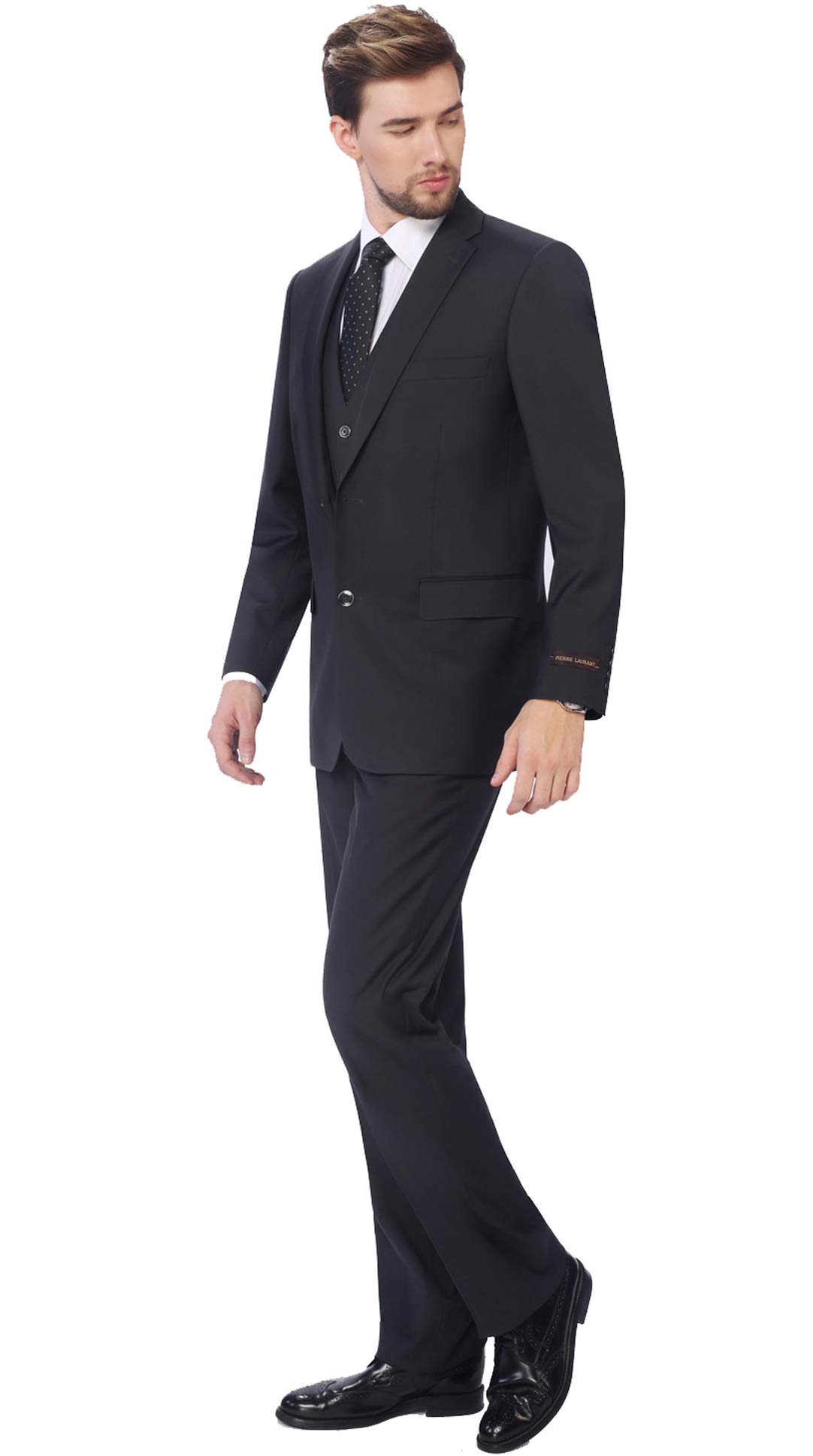 P&L Men’s 3 Piece Classic Fit Suit