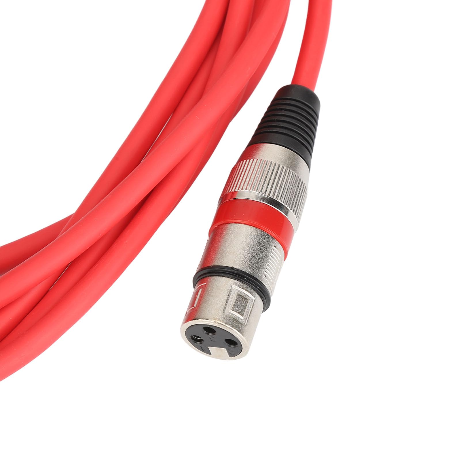 6 szt. Przewód Mikrofonowy XLR Kabel Męski na żeński Zbalansowany Kabel Mikrofonu Dwuwarstwowe Ekranowanie do Studia nagrań 10FT