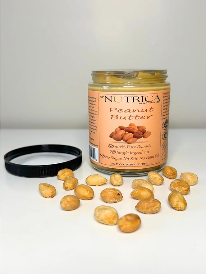 Mantequilla de Maní 100% Pura Nutrica Organics 9.25 oz miniatura 7