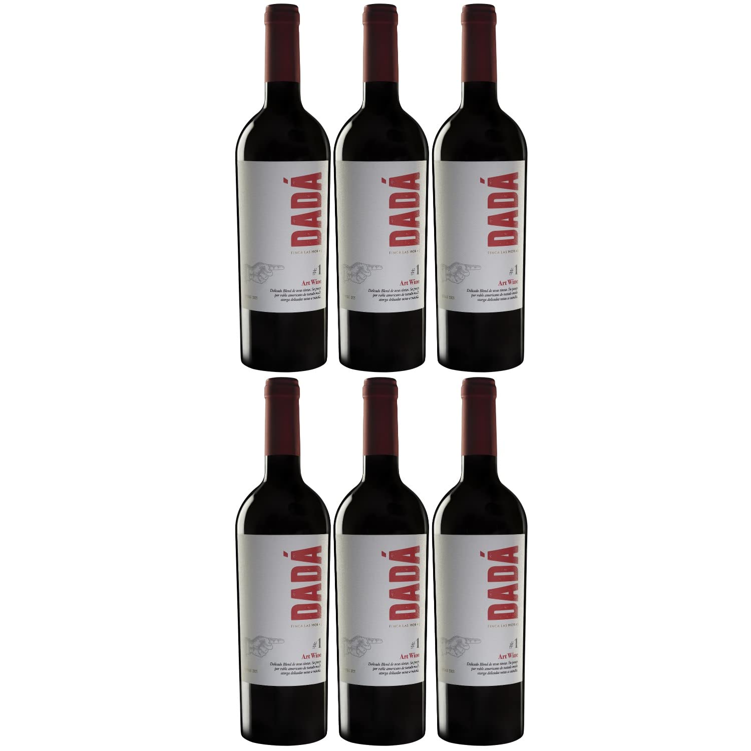Finca Las Moras Dada No1 Rotwein Wein Argentinien halbtrocken Inkl Fein Wert E-Book (6 x 0,75l)