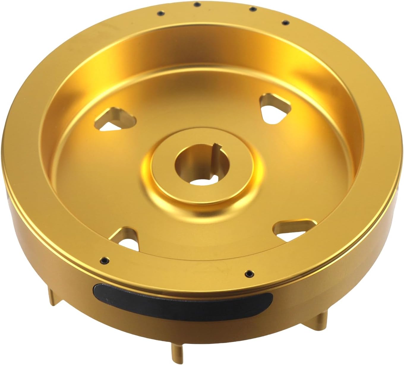 Speedway Billet Aluminum Flywheel For Predator 212cc Hemi Only,Advance timing of approximately 34 Degrees Golden