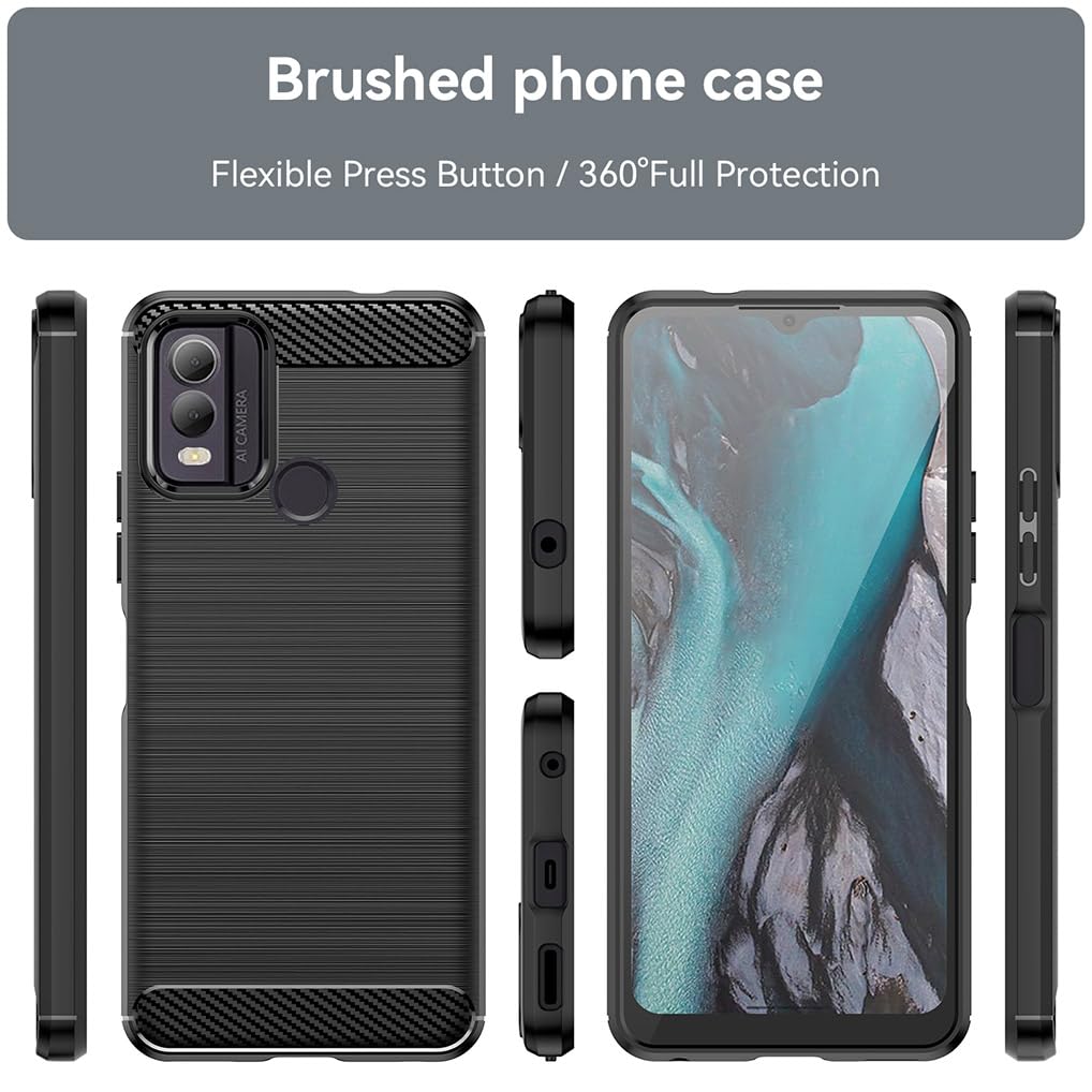 Custodia Personalizzata Per Nokia G42 Con La Tua Foto O Scritta - Cover In Silicone TPU Antiurto, Trasparente