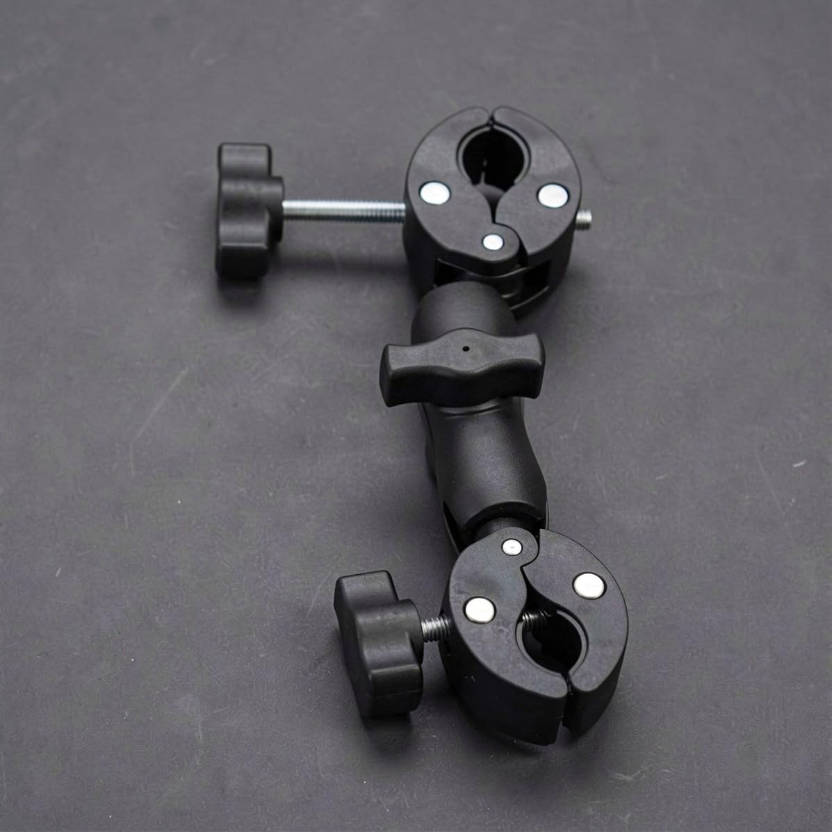 YARNOW 2 Pezzi Supporto per Telefono Moto Testa a Sfera 25mm e Morsetto