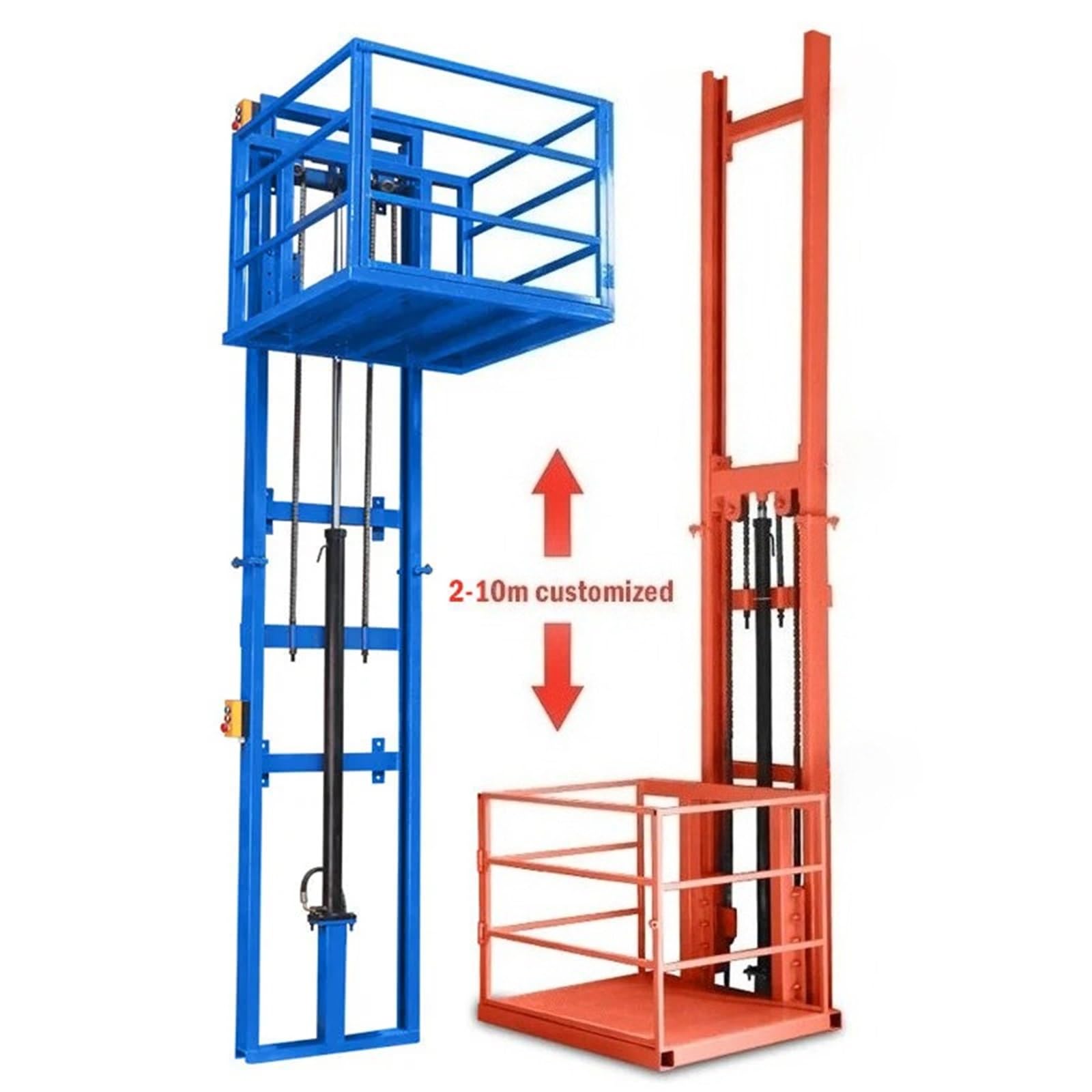 Elektrische Hydraulische Hebebühne 80x100cm, 5m Reichweite, effiziente Materialhandhabung für Lager und Baustelle