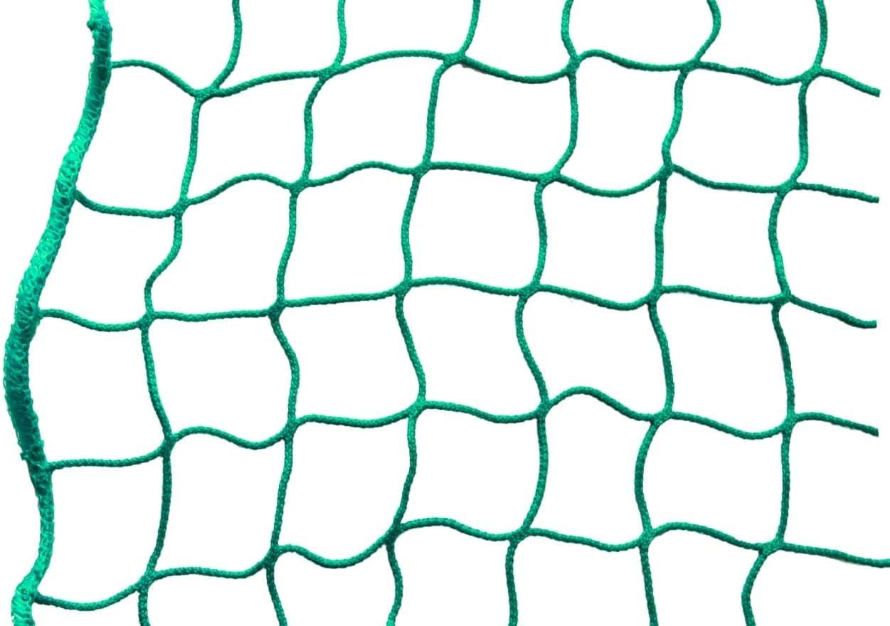 GeZu Impex Rete di protezione antipolvere 2,00 x 10,00 m | verde Netz Staubschutznetz Staubnetz Gerüstnetz Laubfangnetz Teichschutznetz
