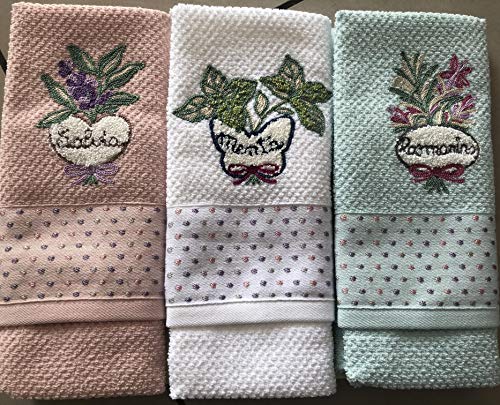 Vingi Set 3 Strofinacci in Spugna Art. Herbarium