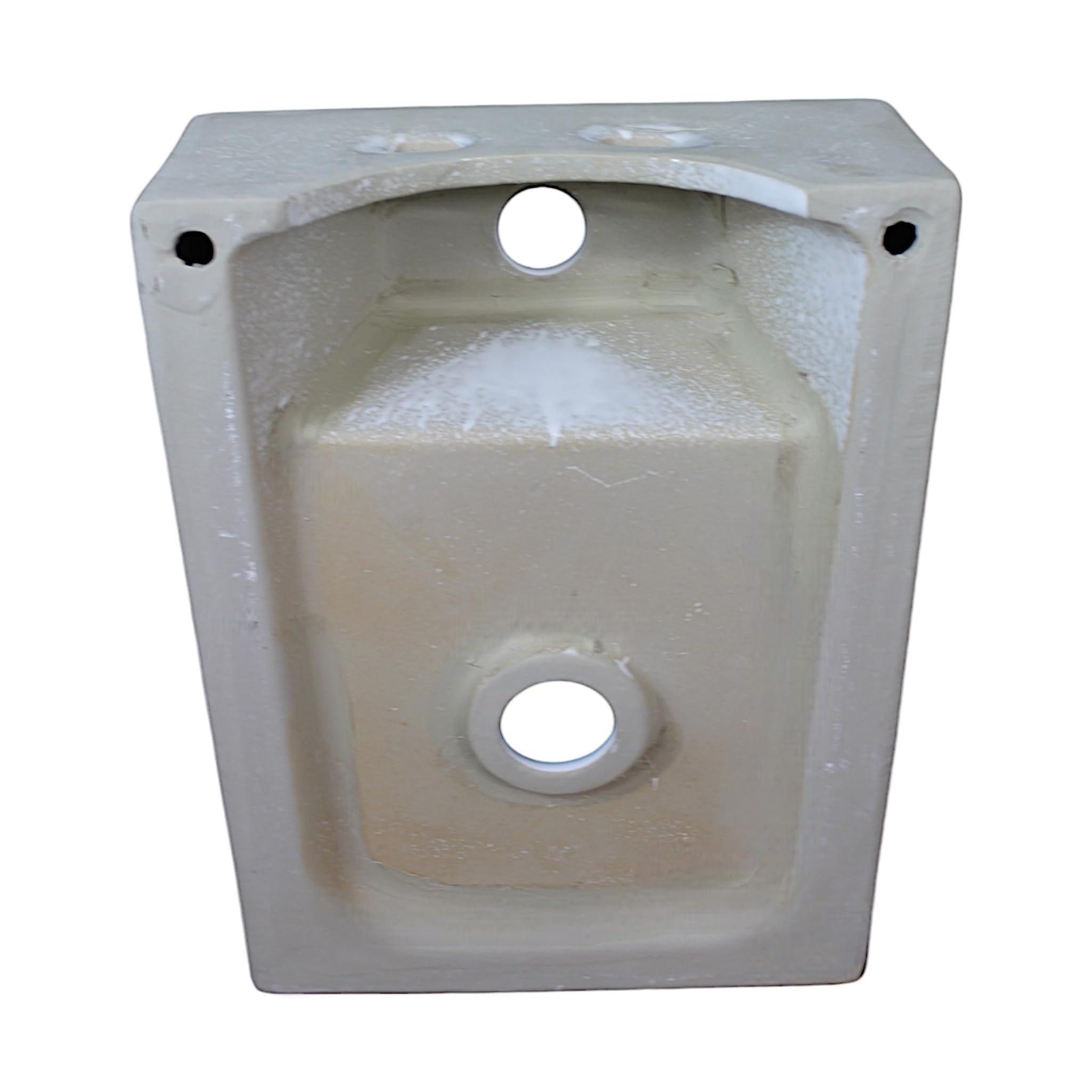Umywalka wisząca umywalka umywalka nablatowa 38,5 x 28 cm WC dla gości ceramiczna
