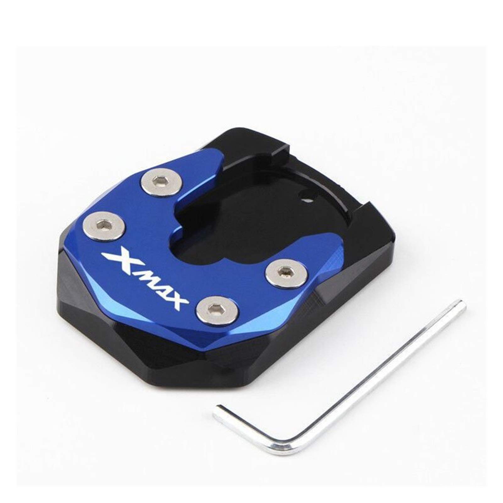 for Yamaha Xmax 300 X-Max 125 250 400 Motorcycle Parking Bracket Extension(Blue)