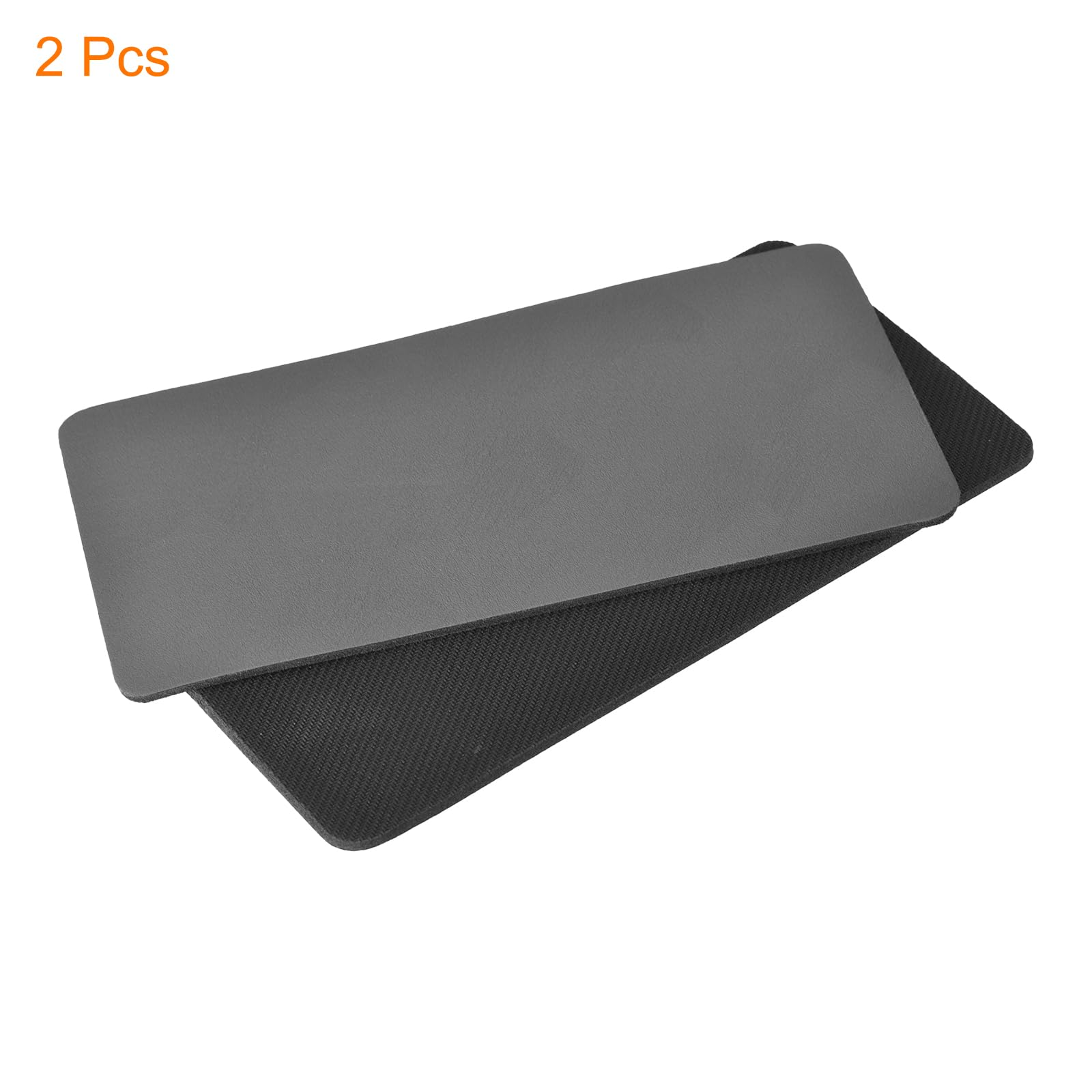 uxcell 2pcs Refrigerator Drip Catcher, Quick Dry Water Drip Pads, Protects Water Dispenser Pan from Spills, Dark Grey - Image 3