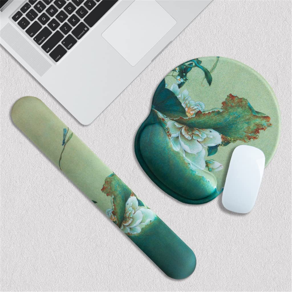 Wrist Pad Soft with Rest Support Mat for Gaming Laptop Ergonomic Keyboard
