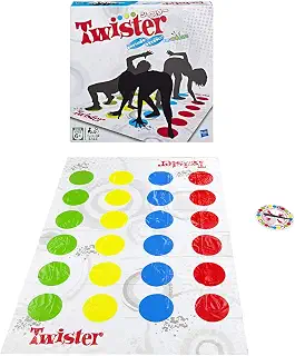 ハズブロ(HASBRO) ツイスター スピナーズチョイスとエアー付きツイスター 子供向けのパーティーゲーム 室内で運動できるゲーム 6才以上 プレイヤー2人以上 ファミリーゲーム こどもの日 子供の日プレゼント 98831 正規品