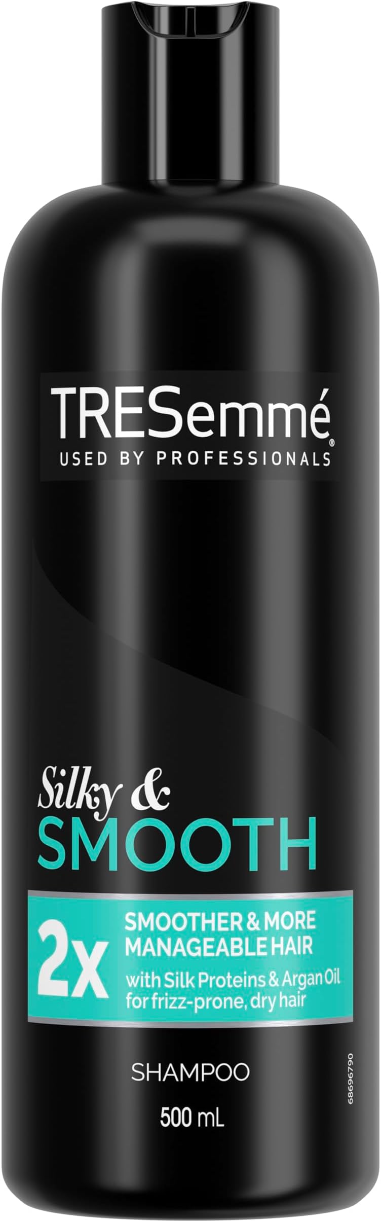 TRESemme Silky & Smooth reduces frizz for 2x smoother* hair Shampoo for dry hair, 500 ml (Pack of 1)