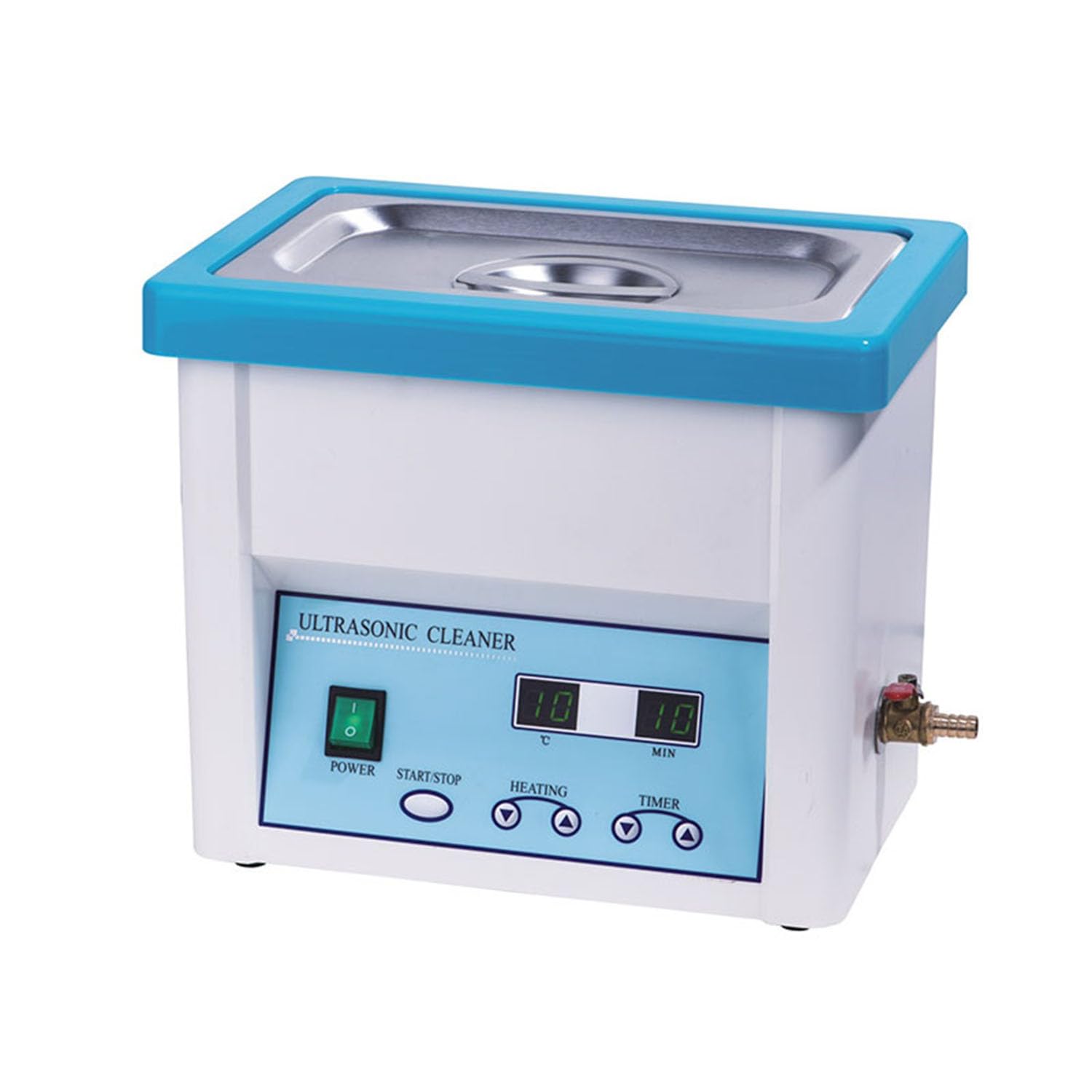 TJIRIS Portable Ultrasonic Cleaner 5L Professional Sonic Cleaner with Heater Basket Digital Timer for Jewelry,Ring,Eyeglasses,Denture,Watchband,Coins,Metal Parts,Record,Circuit Board etc