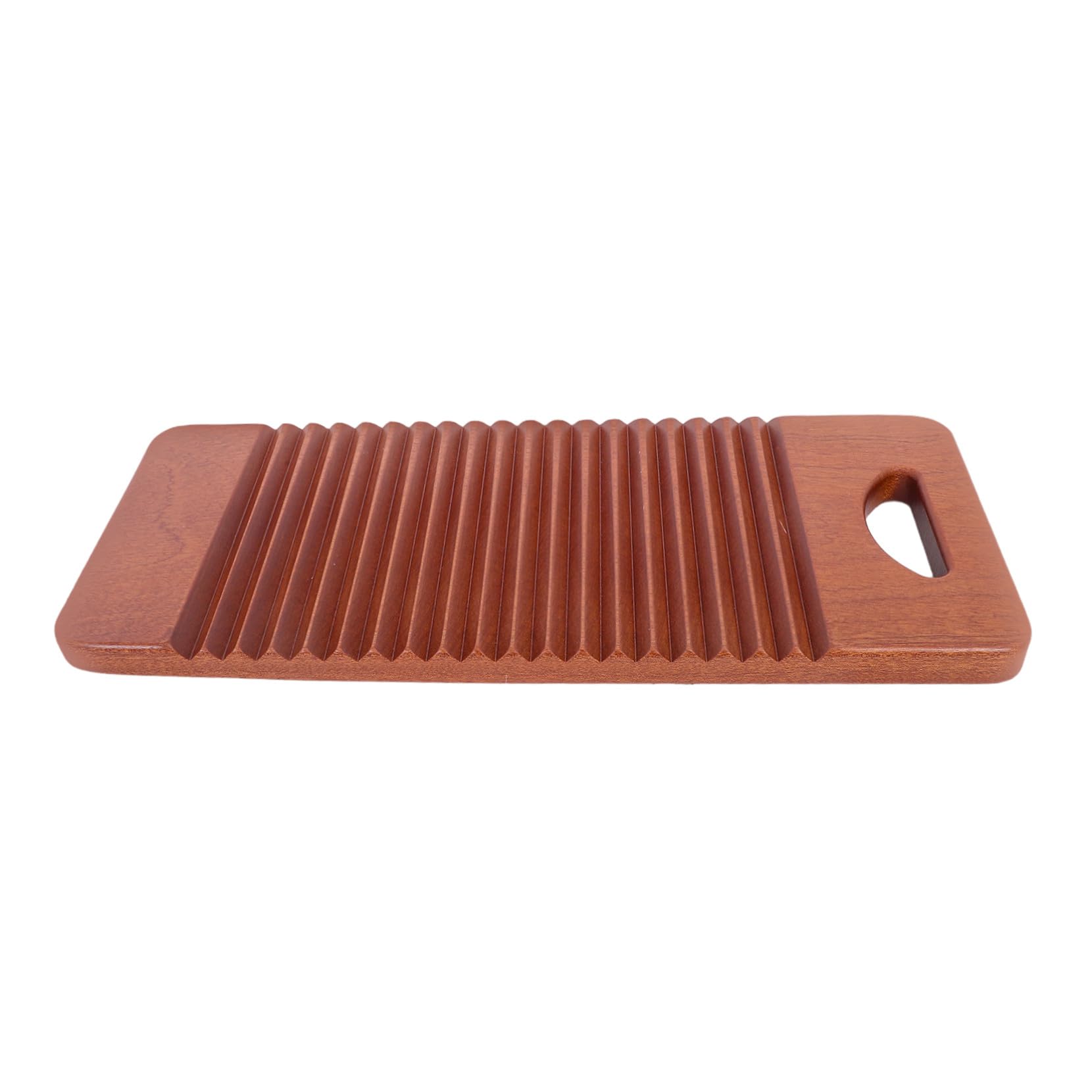 Tabla de Lavar de Madera Maciza Superficie Pulida sin Astillas Resistente y Duradera para Lavado Manual de Ropa Fácil para Uso Lavandería