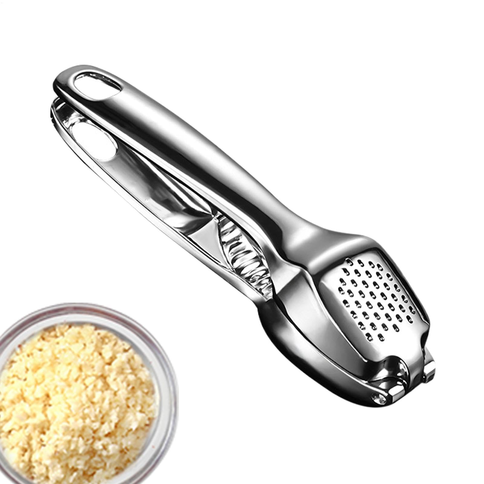 Trita Aglio Manico ergonomico facile da premere, attrezzo per purea e