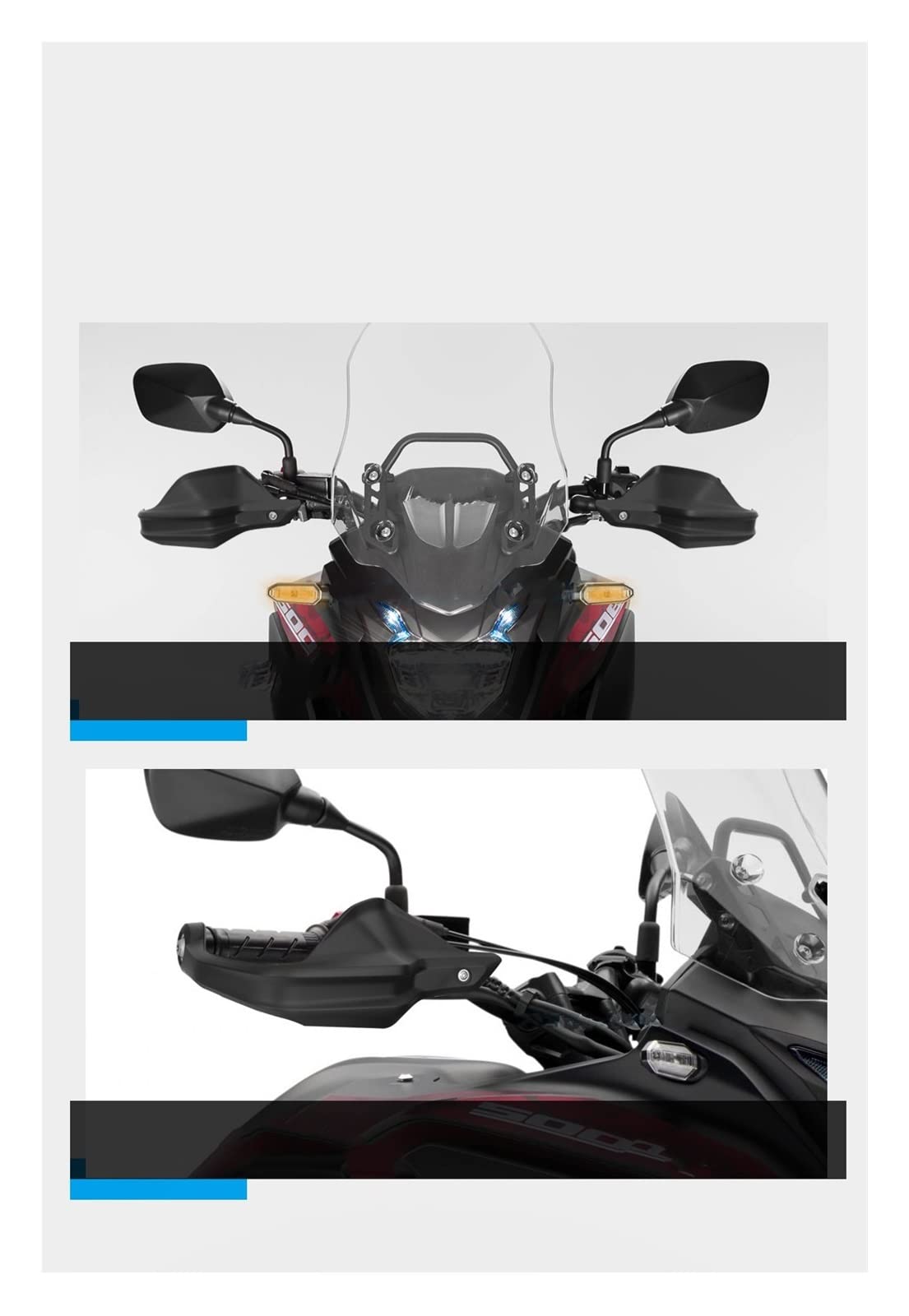 HSPORT Motorbike Handguards Hand Shield Protector for CB400F CB650F 2013-2021 CB500X CB500F CB400X CB 500X Motorcycle Handguard Hand Protection Wind Shield Hand Guard Cover