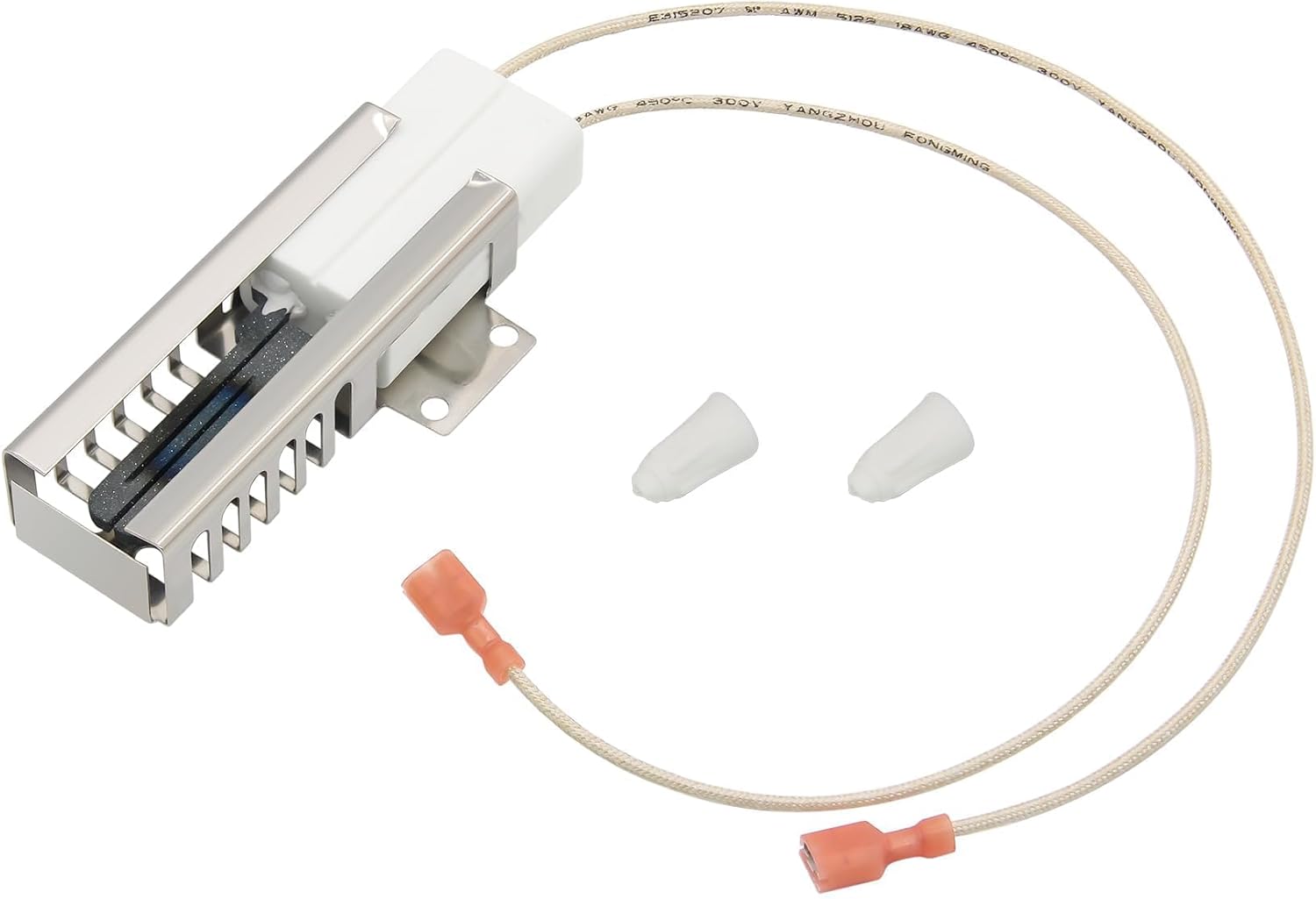 PB040001 AP5315579 Gas Range Oven Igniter with 2 Ceramic Wiring Cap, Fit for Viking Gas Stove Oven Replaces 065650-000 PB04001 792263 SGR4001 AR04001