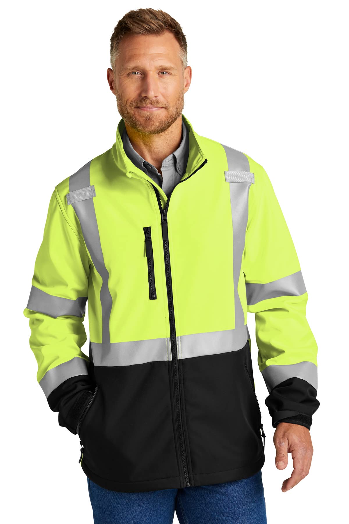 Cornerstone ANSI 107 Class 3 Soft Shell Jacket CSJ503
