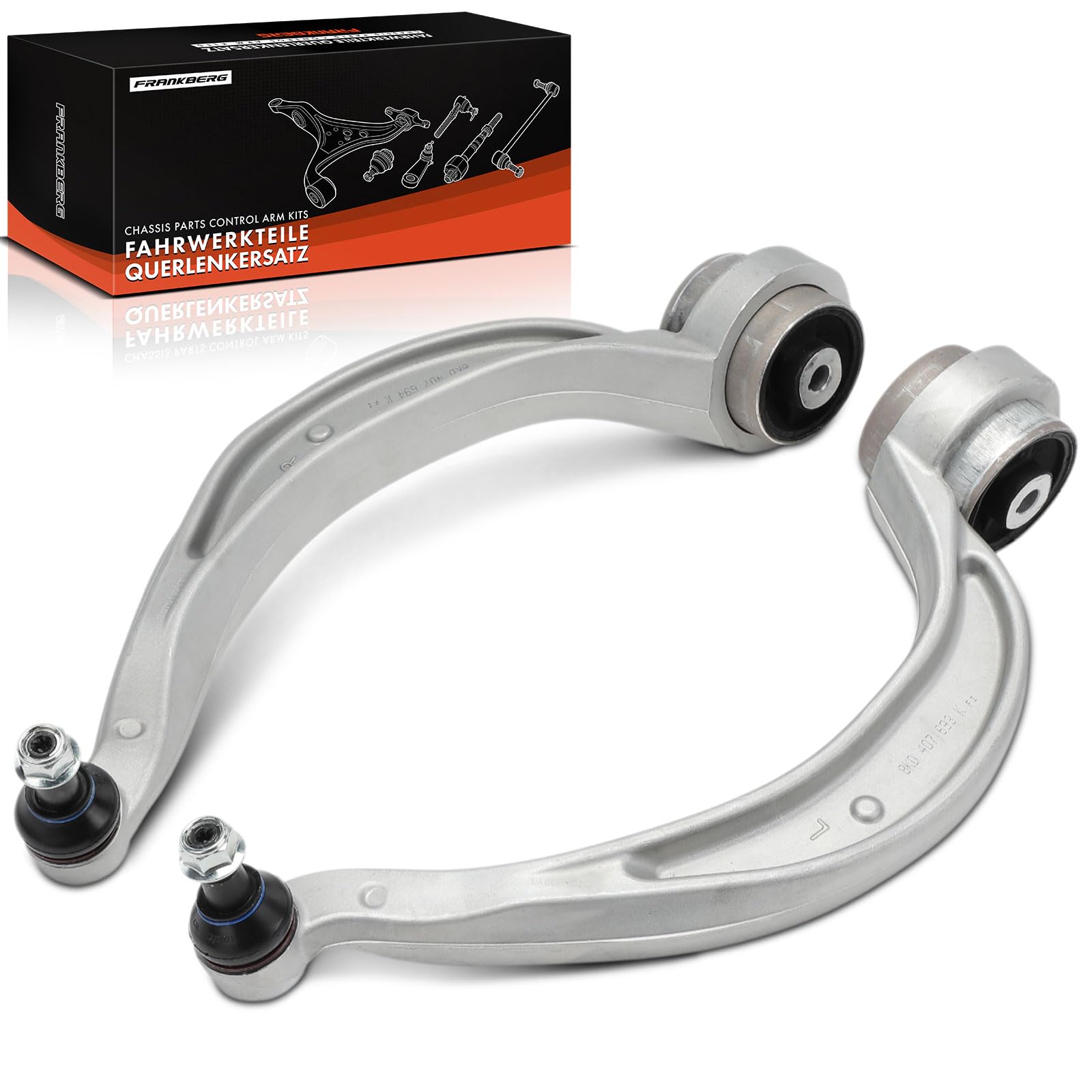 Frankberg 2x Querlenker Radaufhängung Vorne Unten Hinten Kompatibel mit A4 8K2 A4 Allroad A4 Avant A5 8T3 A5 Cabriolet A5 Sportback Q5 M.a.c.a.n Replace# 520471