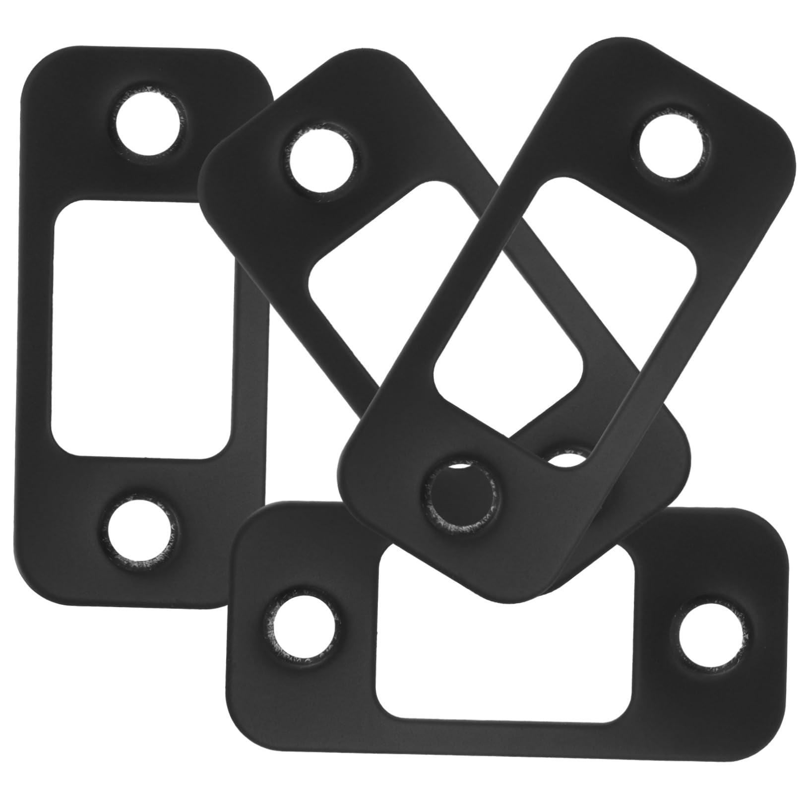 Uonlytech 20pièces Plaques De Gâche De Sécurité Inoxydable Pour Renforcement De Serrure De Porte Entrée