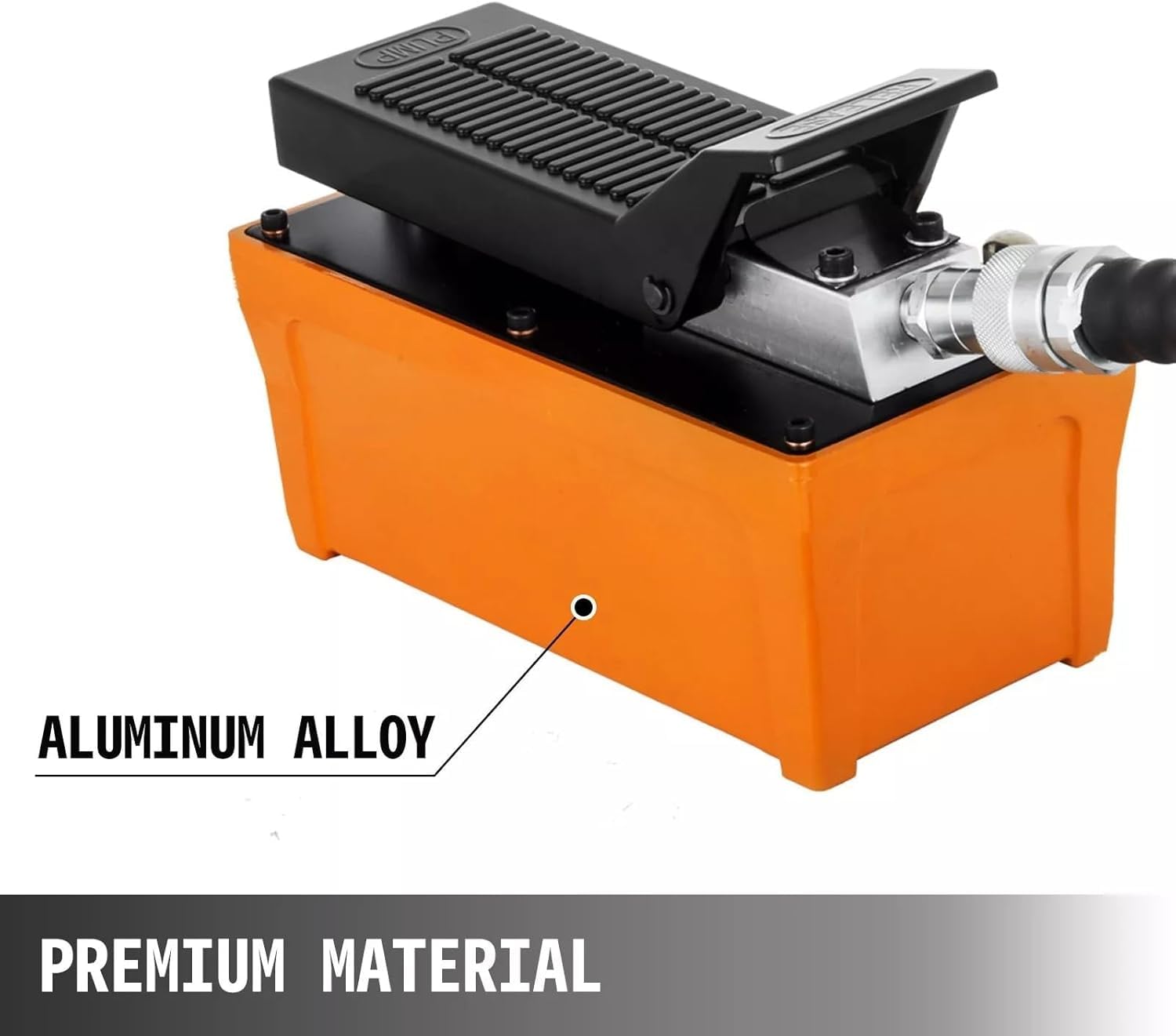 Hydrauliczna pompa nożna 10000 PSI do podnoszenia ciężkich podnośników obrotowych Porta Elektronarzędzia Praca pod wysokim ciśnieniem, trwała konstrukcja, idealna do napraw samochodów, zastosowań