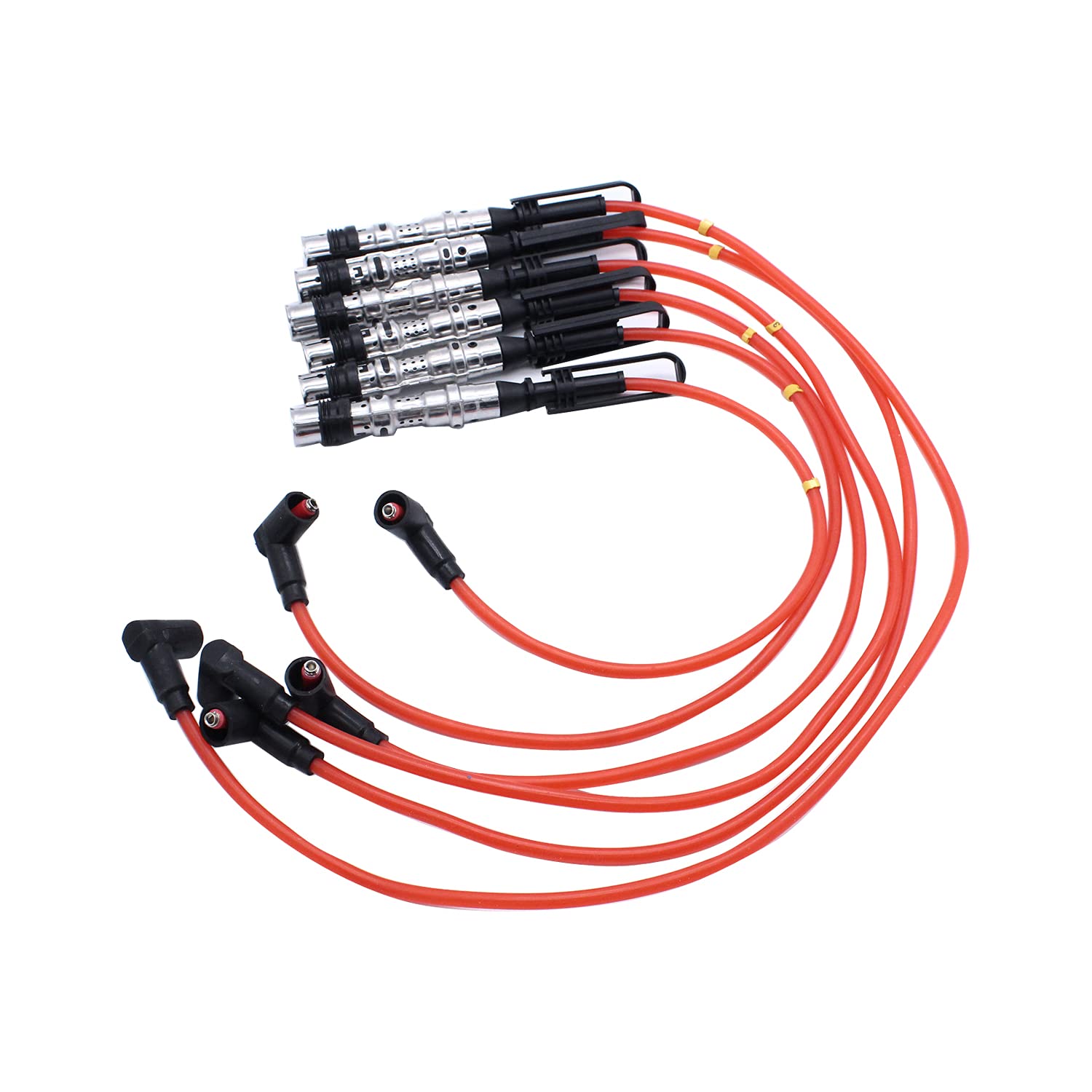 Cable de Bujias, Juego de Cables de Encendido con Barra de Tracción para Corrado VR6 2.8 2.9 1J0998031