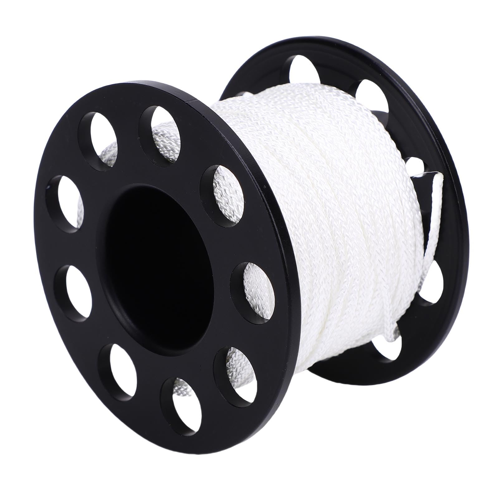 YUYTE Mulinello da Sub 30m Filo con Gancio Doppio in Acciaio Inox 90mm,