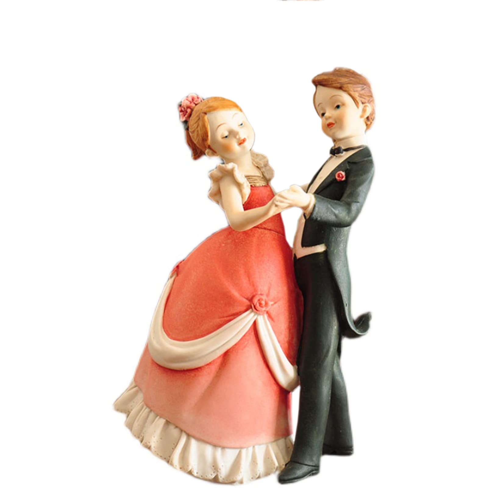 Artisanat ornements couple en résine de qualité supérieure pour collectionneur