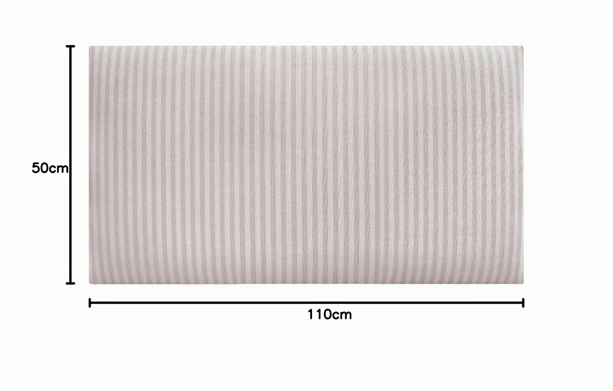 DHOME Cabecero Tapizado Liso Exclusivo Serie Luxury Edition para Pared Acústicos Cabeceros Absorbentes Cabezal Cama Dormitorio (Cream, 110cm, 4cm Grosor)