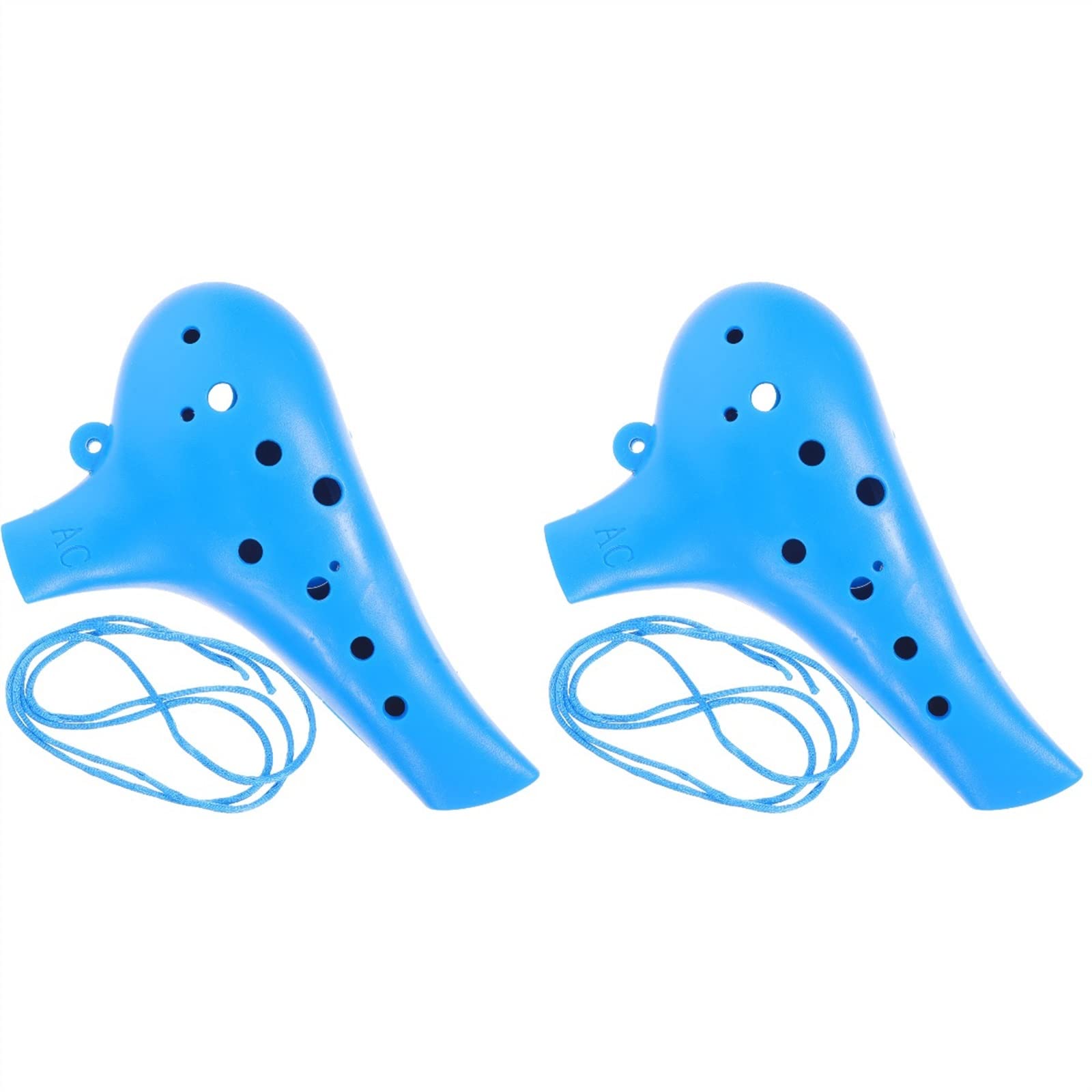 Okarinas 2pcs Ocarina Kinder Instrument 12-Loch Ocarina Spielzeug Für Anfänger