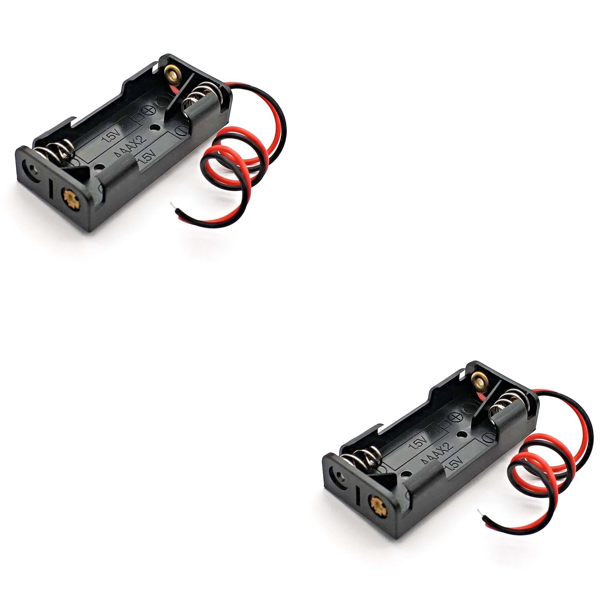 (2 pc) Pro3D 2 x 1.5V AAA Battery Holder without Cover-picture-25