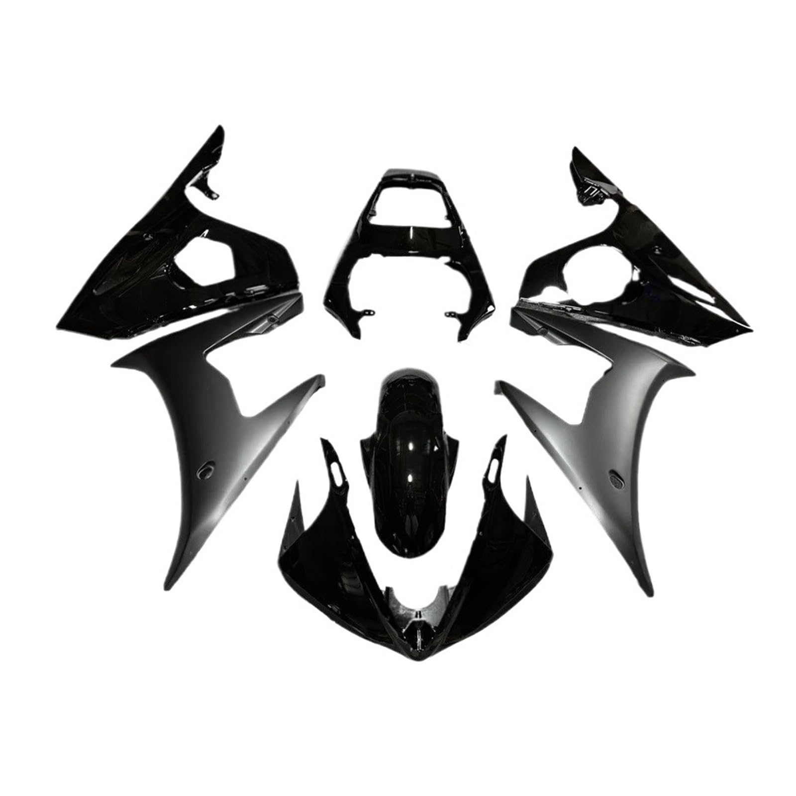 Carrocería Kit Carenado Motocicleta Carenado Completo para Motocicleta Cubiertas Laterales De Carrocería Kit De Capó De Panel para Componentes De Accesorios De Motocicleta YZF R6 2005