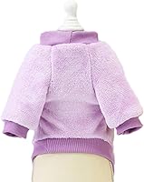 Vista 48 de Jecikelon - Ropa para mascotas, suéter suave, cálido y grueso, suéter de invierno para perros (talla S, color gris)