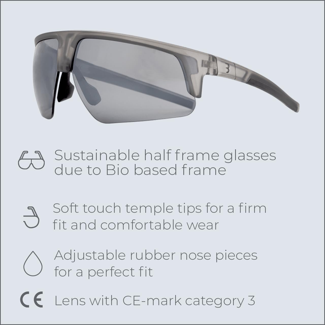 BBB Comet Gafas de ciclismo Unisex adulto