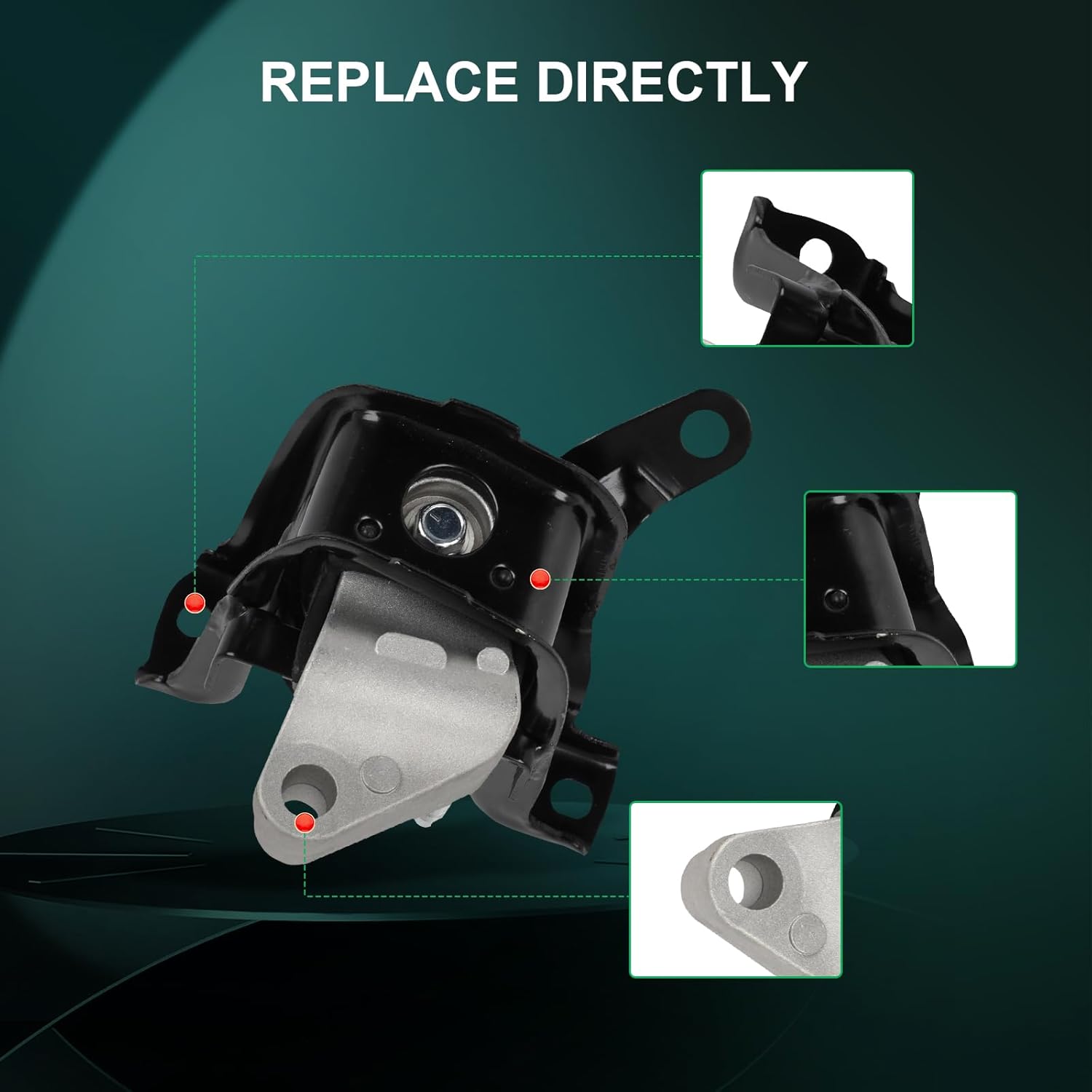 SCITOO Engine Motor Mount For Pontiac Vibe 2003-2008 For Toyota Corolla 2003-2008 For Toyota Matrix 2003-2008 Replace OE A4221