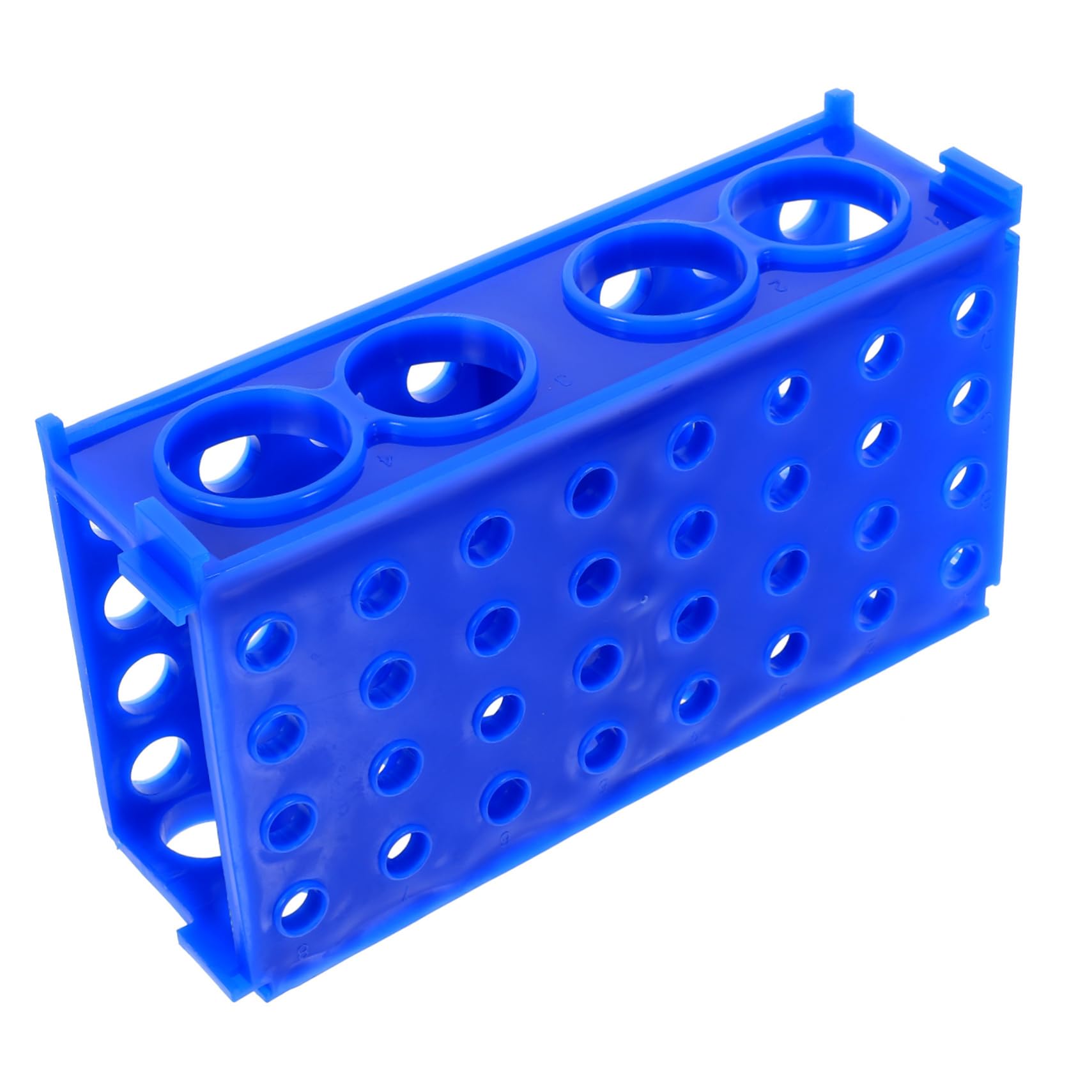SOLUSTRE 4stücke Test Tubes Halter Für Labor Mehrzweck Reagenzglas Rack Zur Sicheren Aufbewahrung Und Organisation Von Proben Stabiler Und Leicht Zu Reinigender Rohrhalter Für