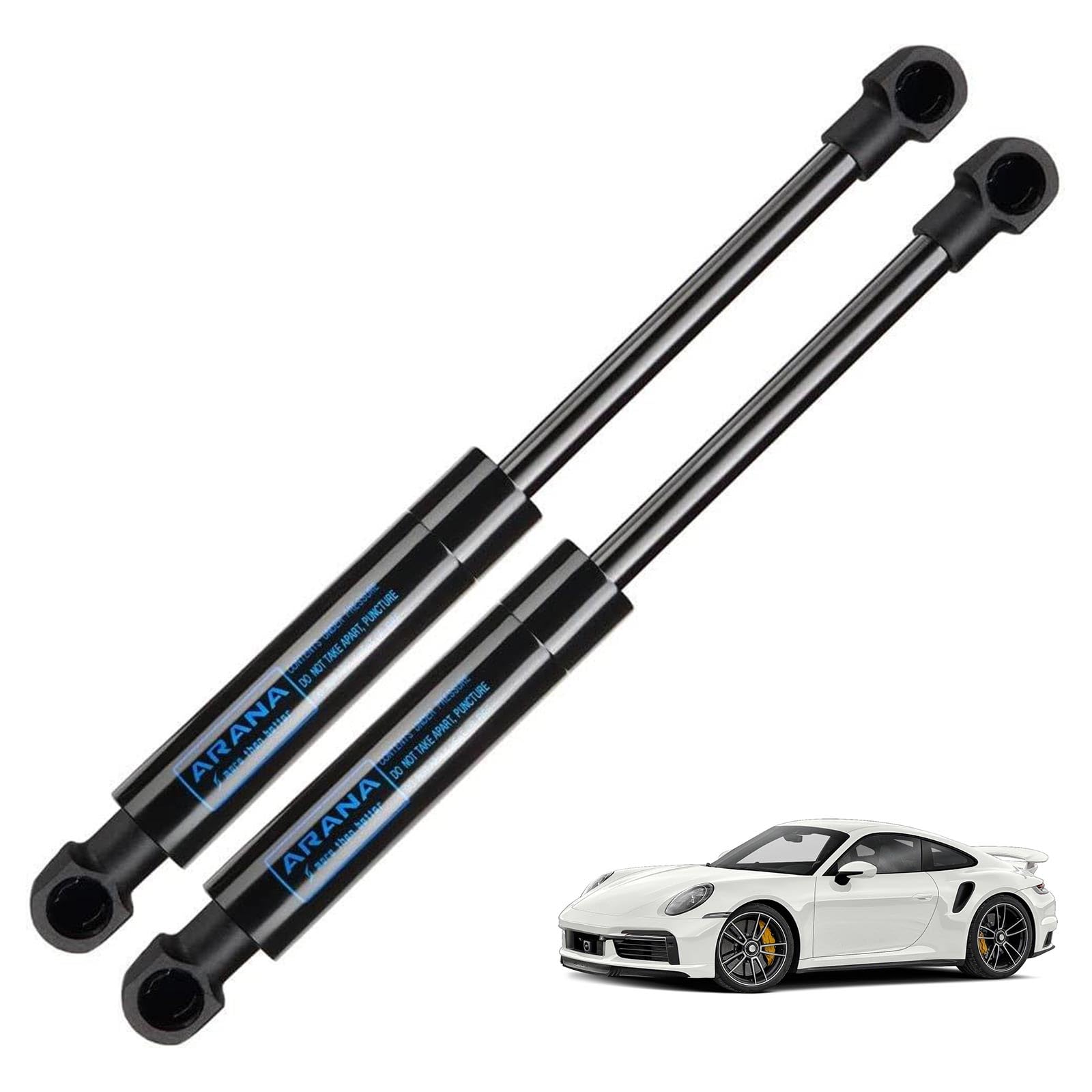 ARANA Hood Struts Lift Supports for Porsche 911 1999-2005, Front Trunk Springs Shocks Fits Porsche Boxster 996 1997-2004, 2 Pcs