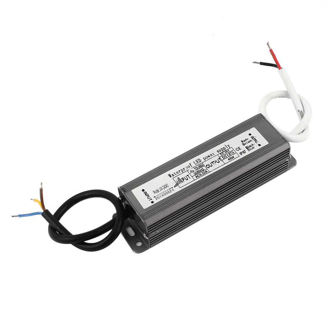 Transformateur de Pilote LED électronique étanche AC 170-260V 0.22A